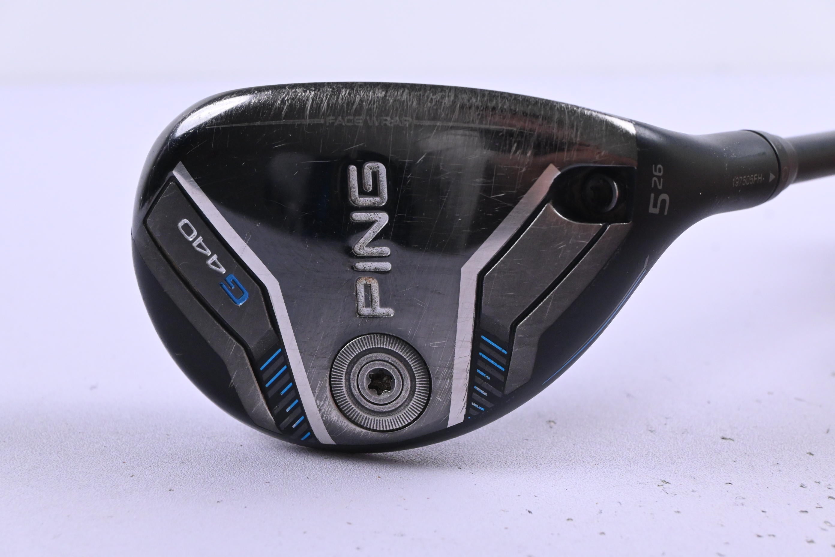 Ping G440 #5 Hybrid / 26 Degree / Stiff Flex Ping Alta CB Blue 70 Shaft