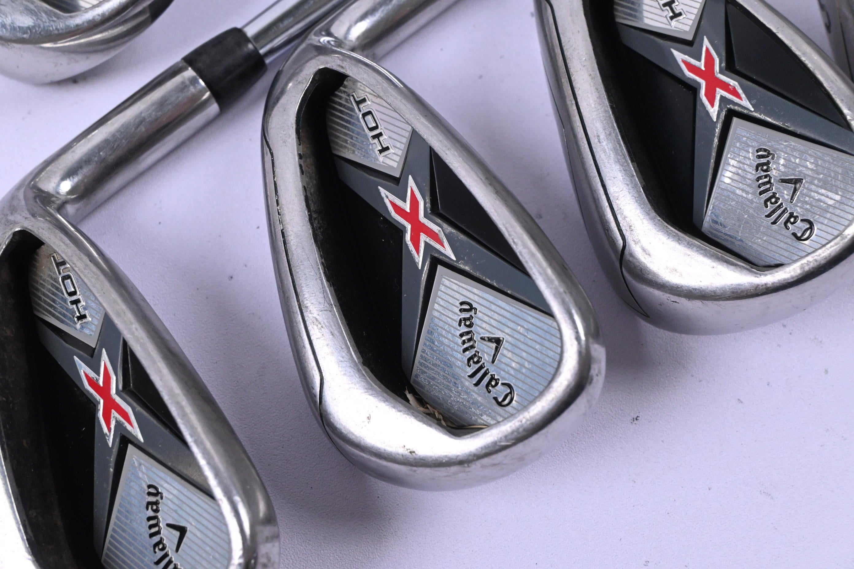 Callaway X Hot Irons / 5-PW / Regular Flex True Temper XP 85 R300 Shafts