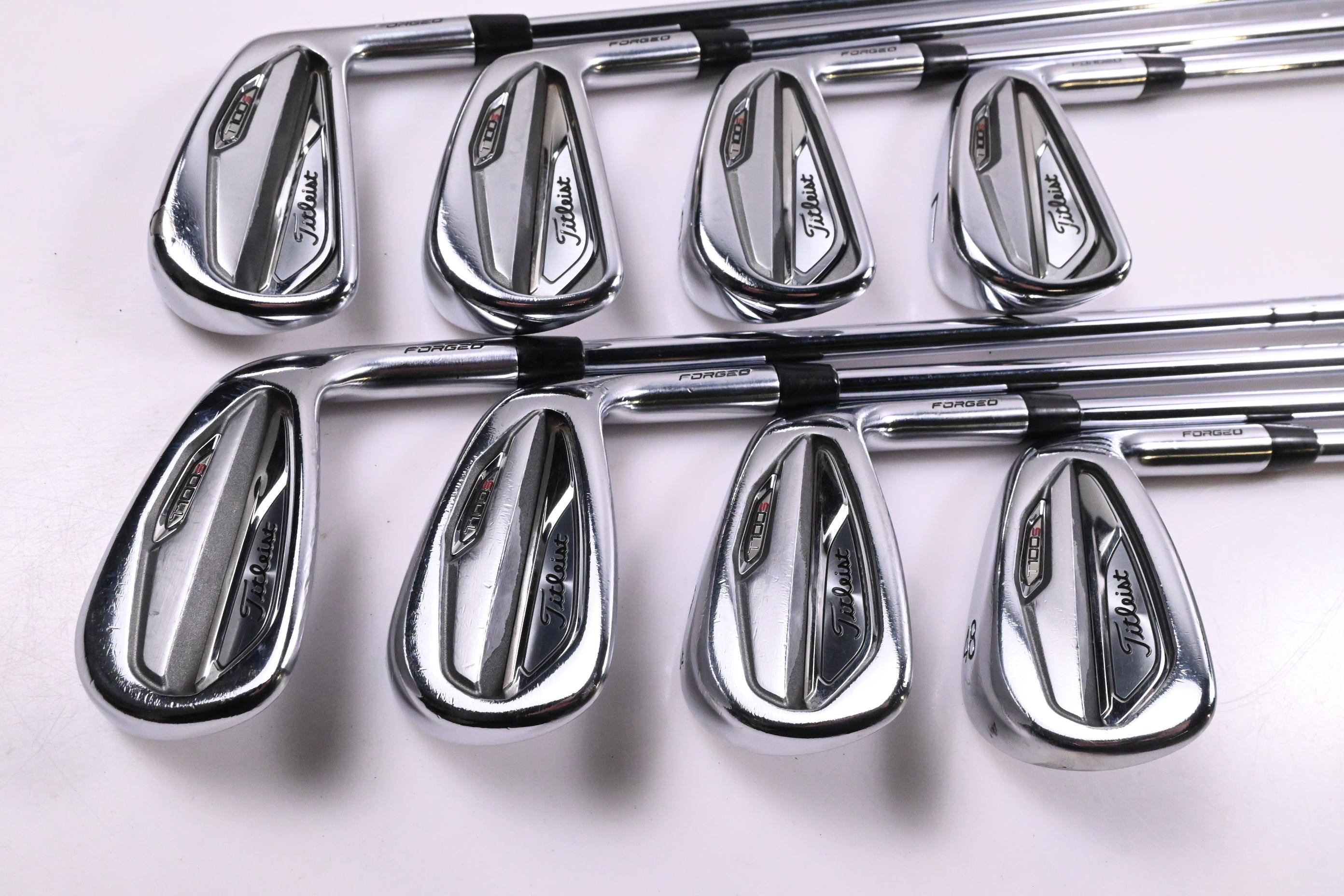 Titleist T100 S 2019 Irons / 4-PW+48° / Stiff Flex AMT Black S300 Shafts