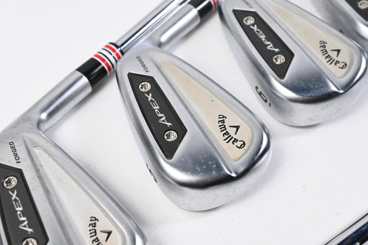 Callaway Apex Ai300 Irons / 4-PW+GW / Stiff Flex Accra iSeries 120i Shafts