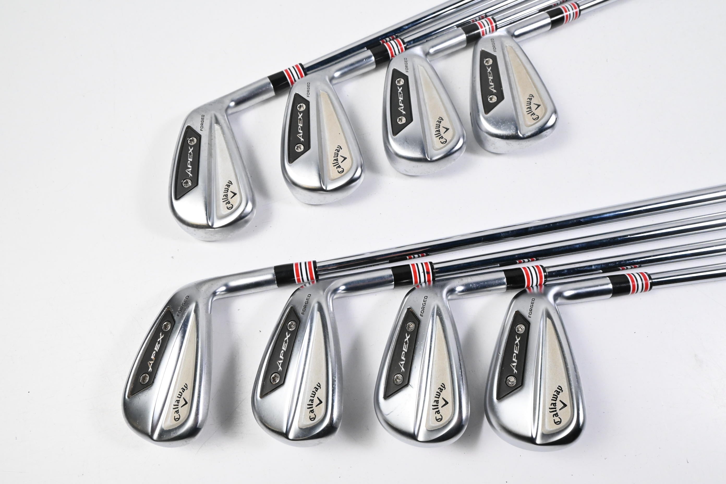 Callaway Apex Ai300 Irons / 4-PW+GW / Stiff Flex Accra iSeries 120i Shafts