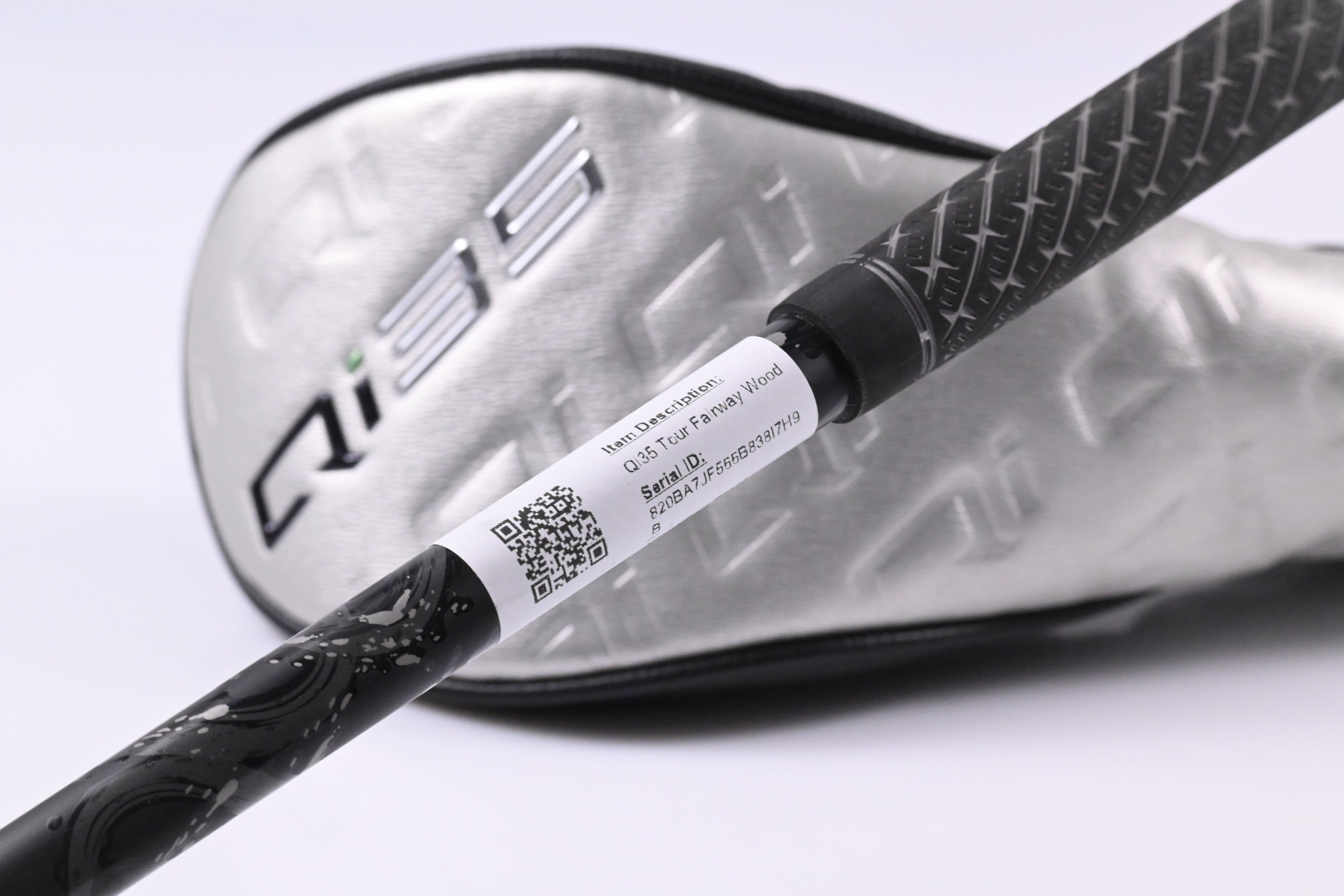 Taylormade Qi35 Tour #3 Wood / 15 Degree / Stiff Flex Kai'li Dark Waves Blue 75