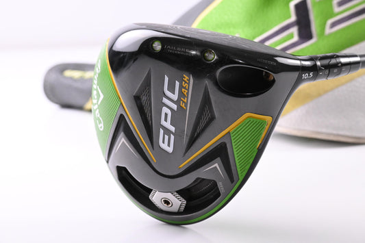 Callaway Epic Flash Driver / 10.5 Degree / X-Flex HZRDUS Smoke Black 60 Shaft