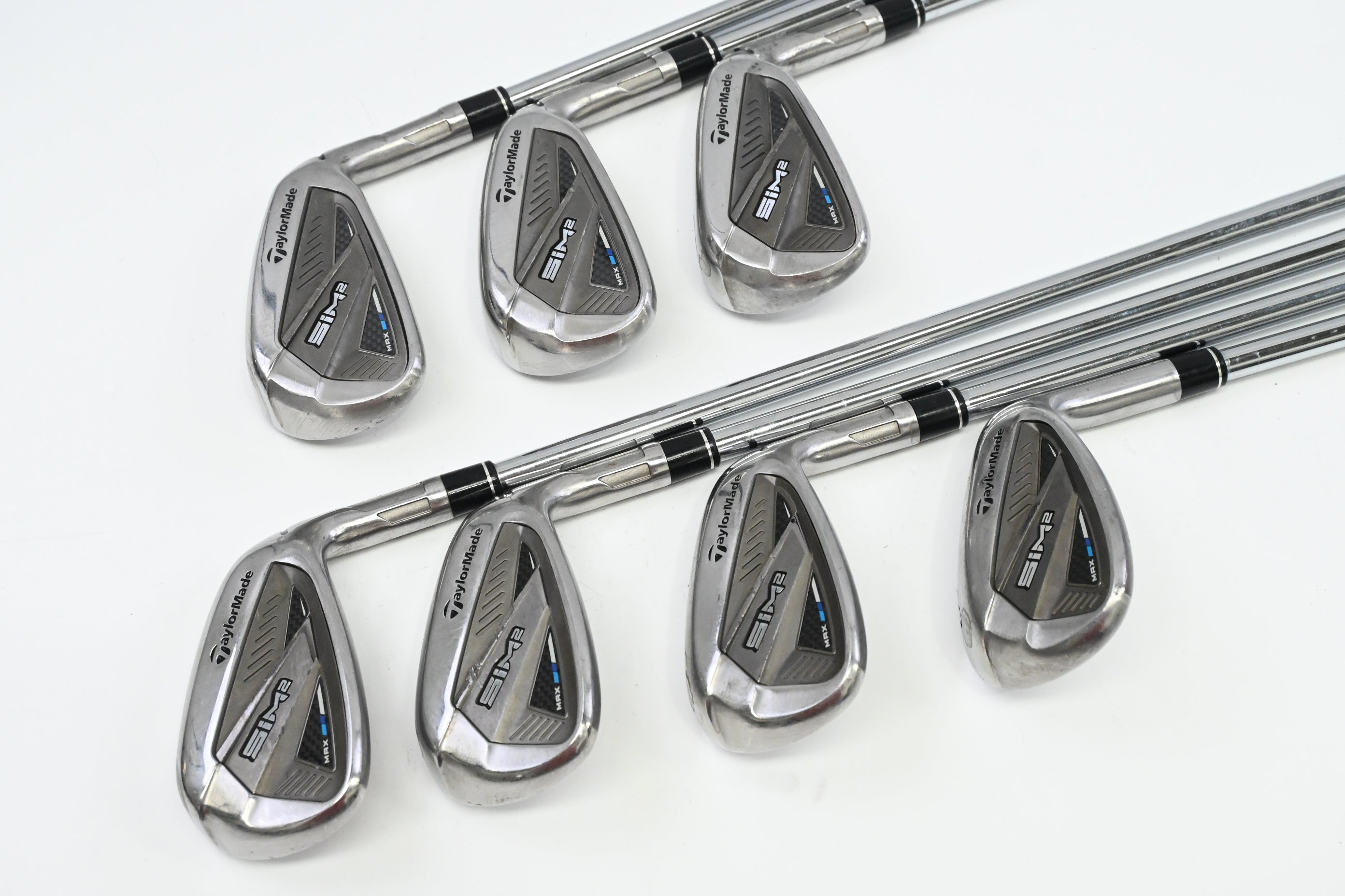 Taylormade SIM2 Max Irons / 5-PW+SW / Regular Flex KBS Max MT 85 Shafts