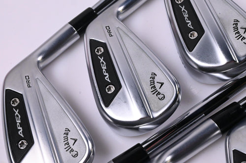 Callaway Apex Pro 24 Irons / 4-PW / Stiff Flex Dynamic Gold Mid 115 S300 Shafts