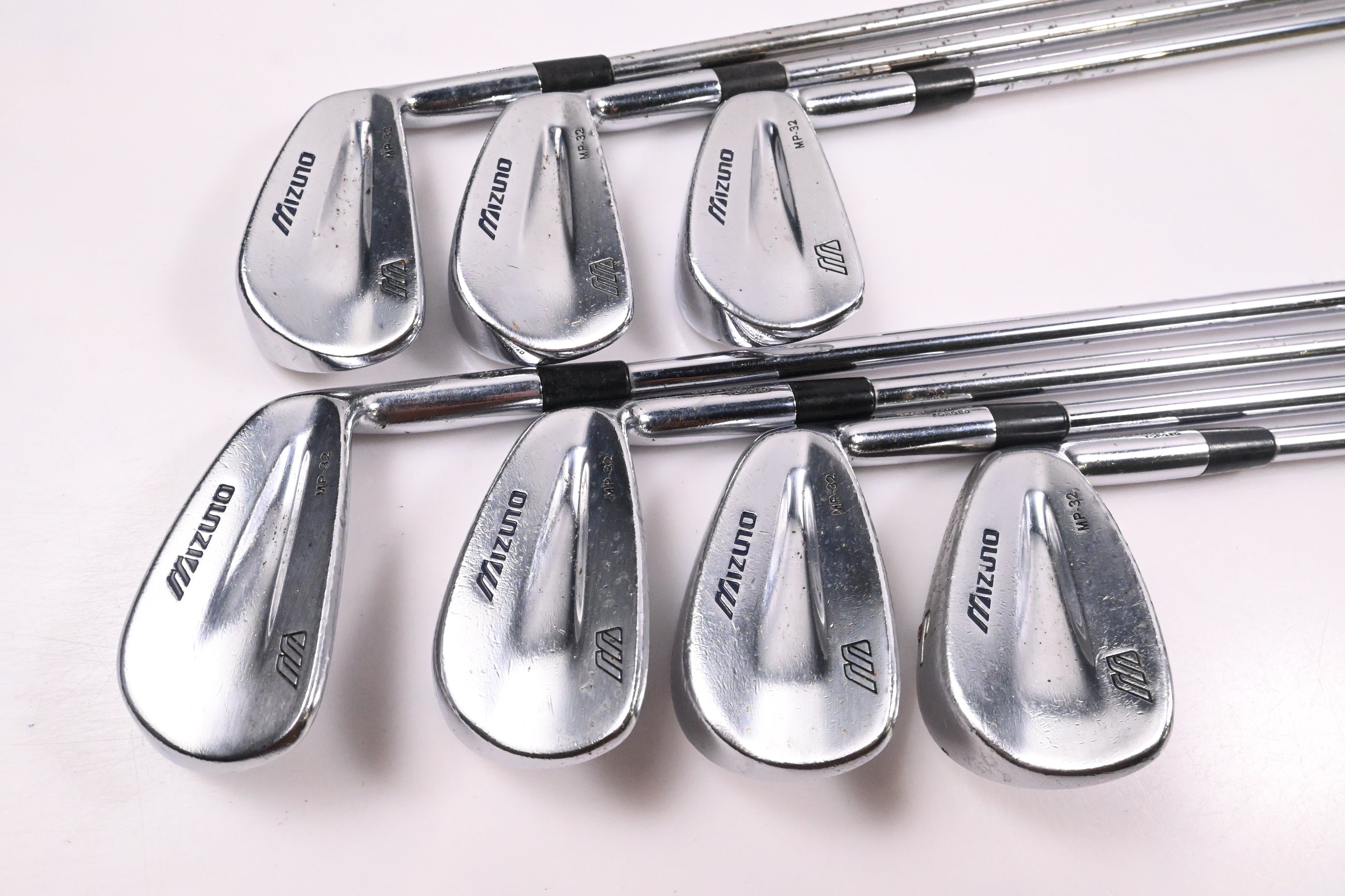 Mizuno MP-32 Irons / 4-PW / Stiff Flex Steel Shafts