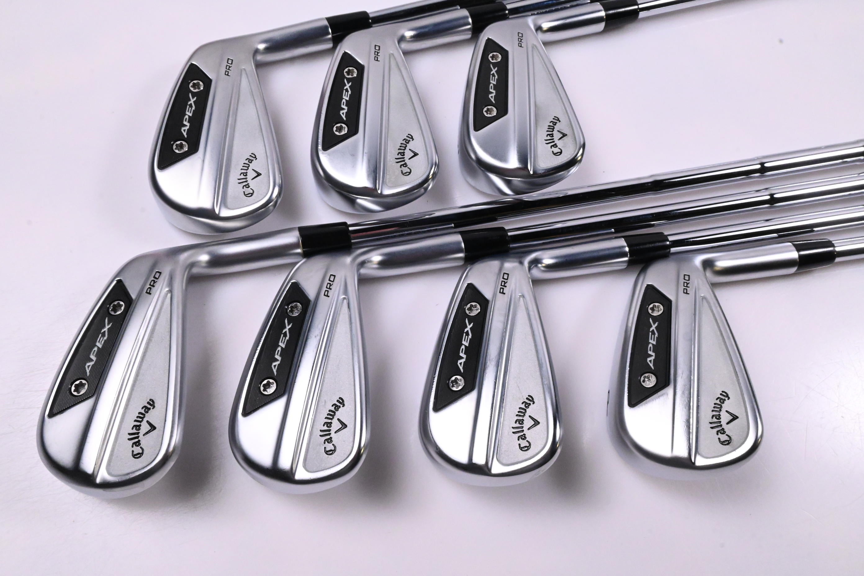 Callaway Apex Pro 24 Irons / 4-PW / Stiff Flex Dynamic Gold Mid 115 S300 Shafts