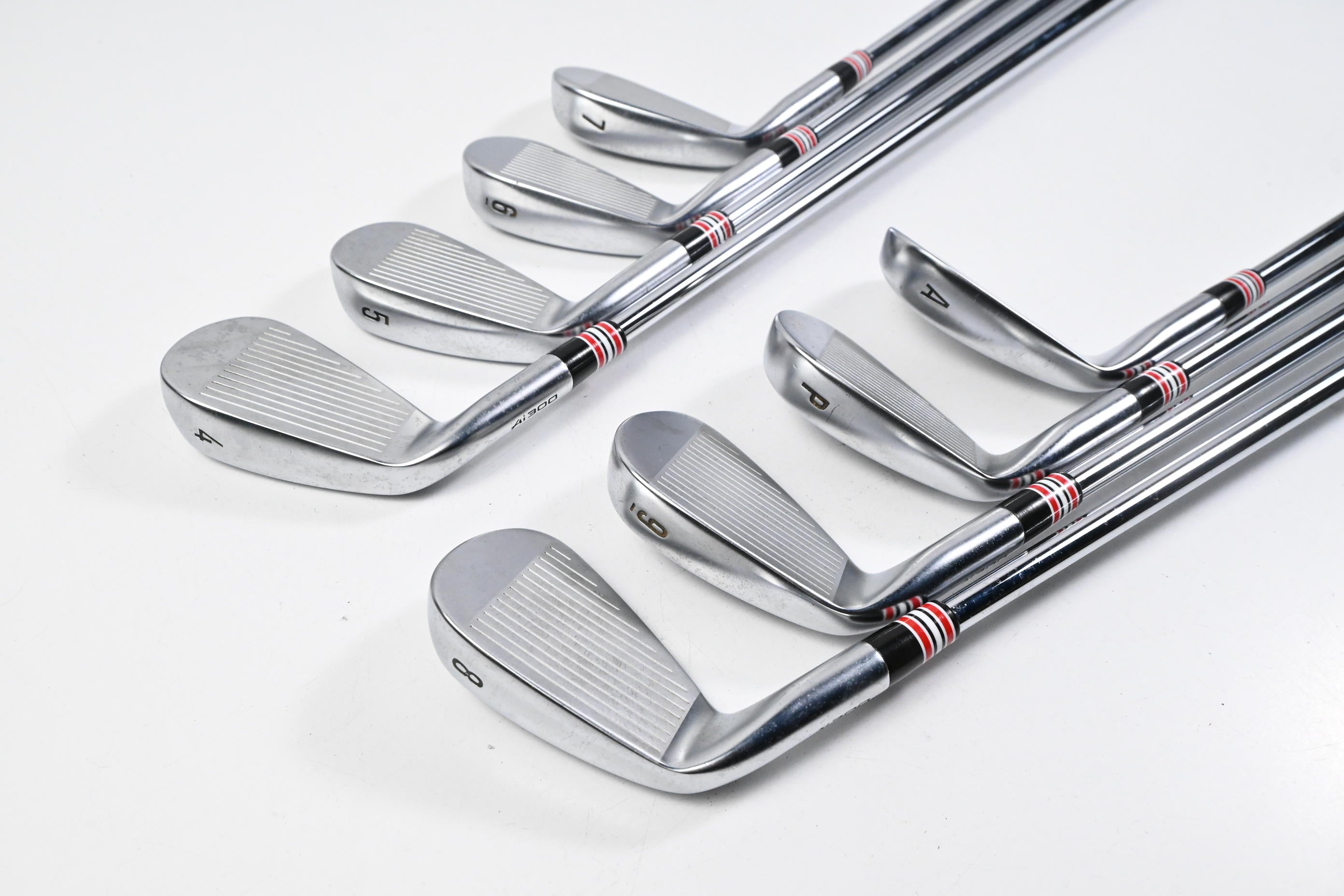 Callaway Apex Ai300 Irons / 4-PW+GW / Stiff Flex Accra iSeries 120i Shafts