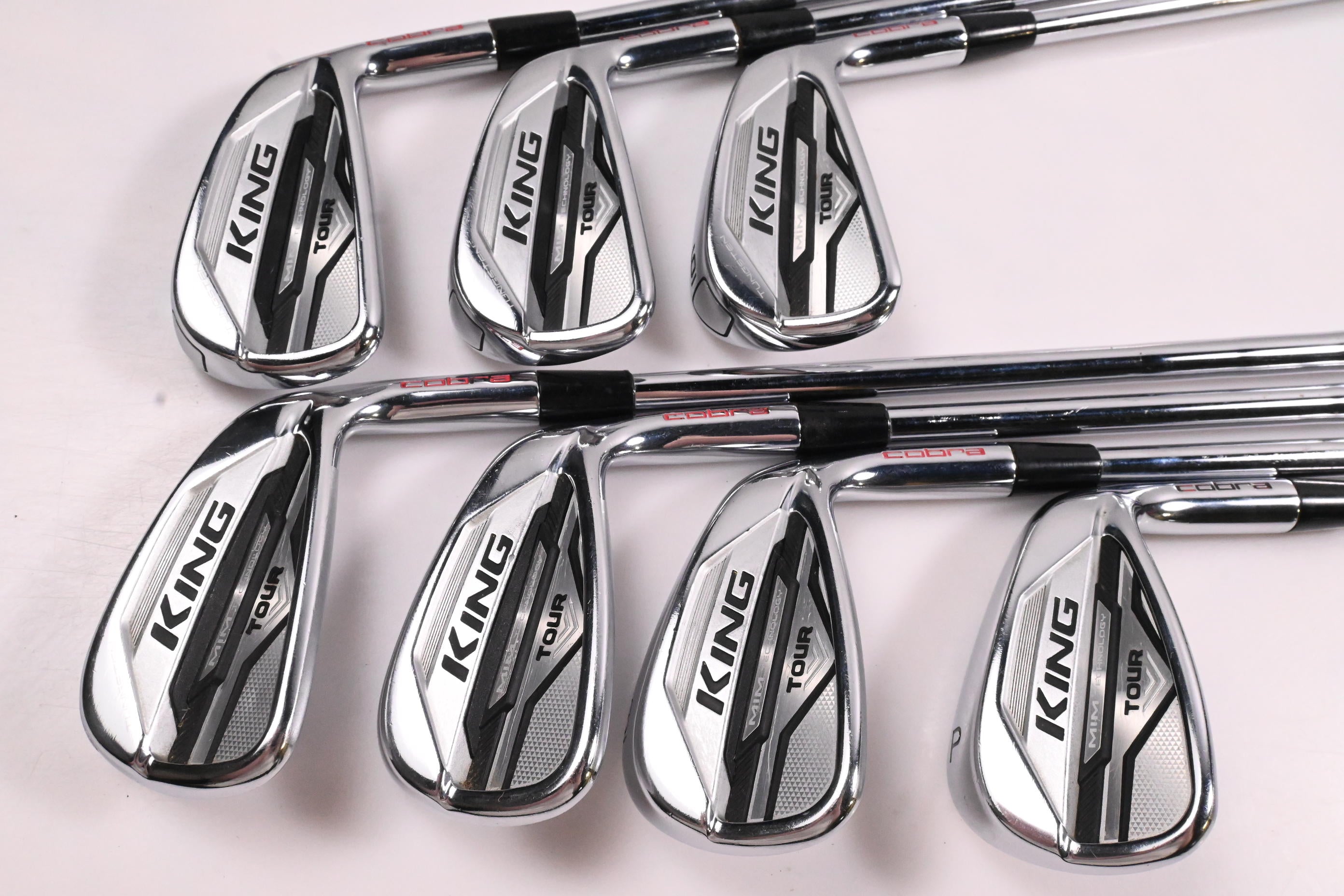 Cobra King Tour 2020 Irons / 4-PW / Regular Flex KBS $-Taper 110 Shafts