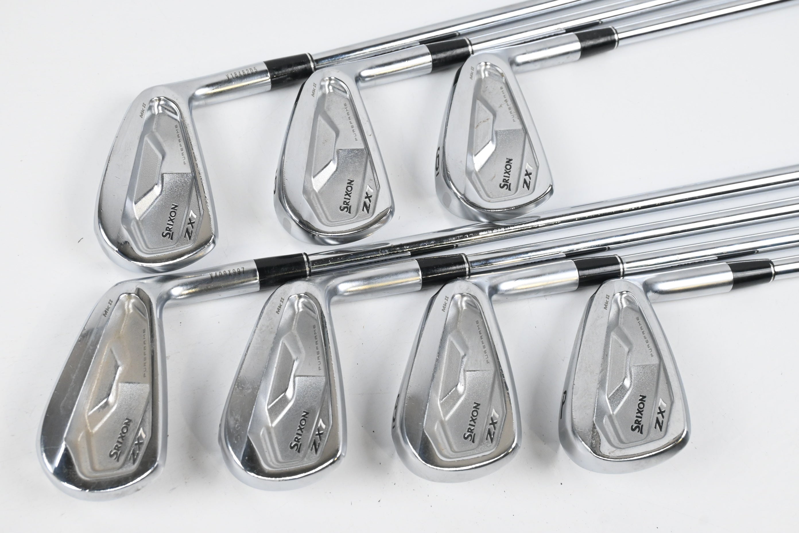 Srixon ZX7 MK II Irons 2023 / 4-PW / Stiff Flex Accra iSeries 115 Steel Shafts