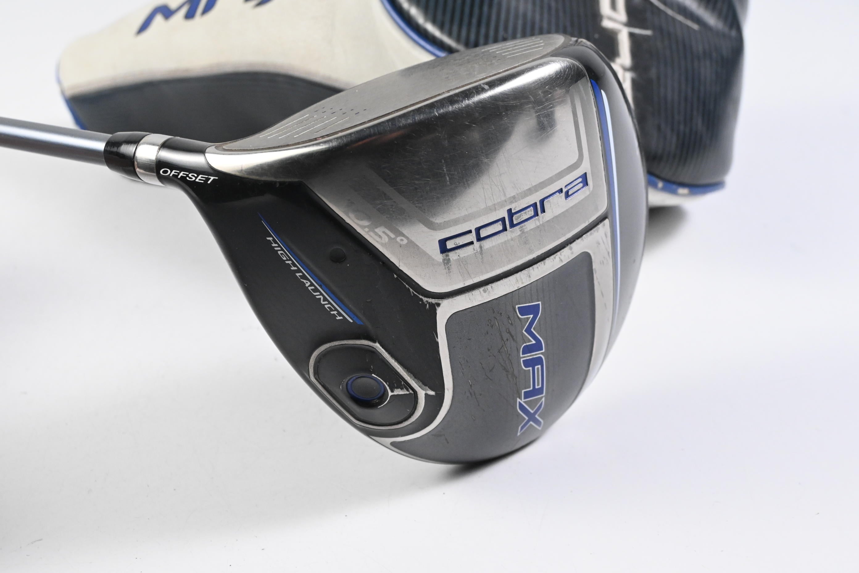Left Hand Cobra Max Driver / 10.5 Degree / Regular Flex Matrix MFS Series White
