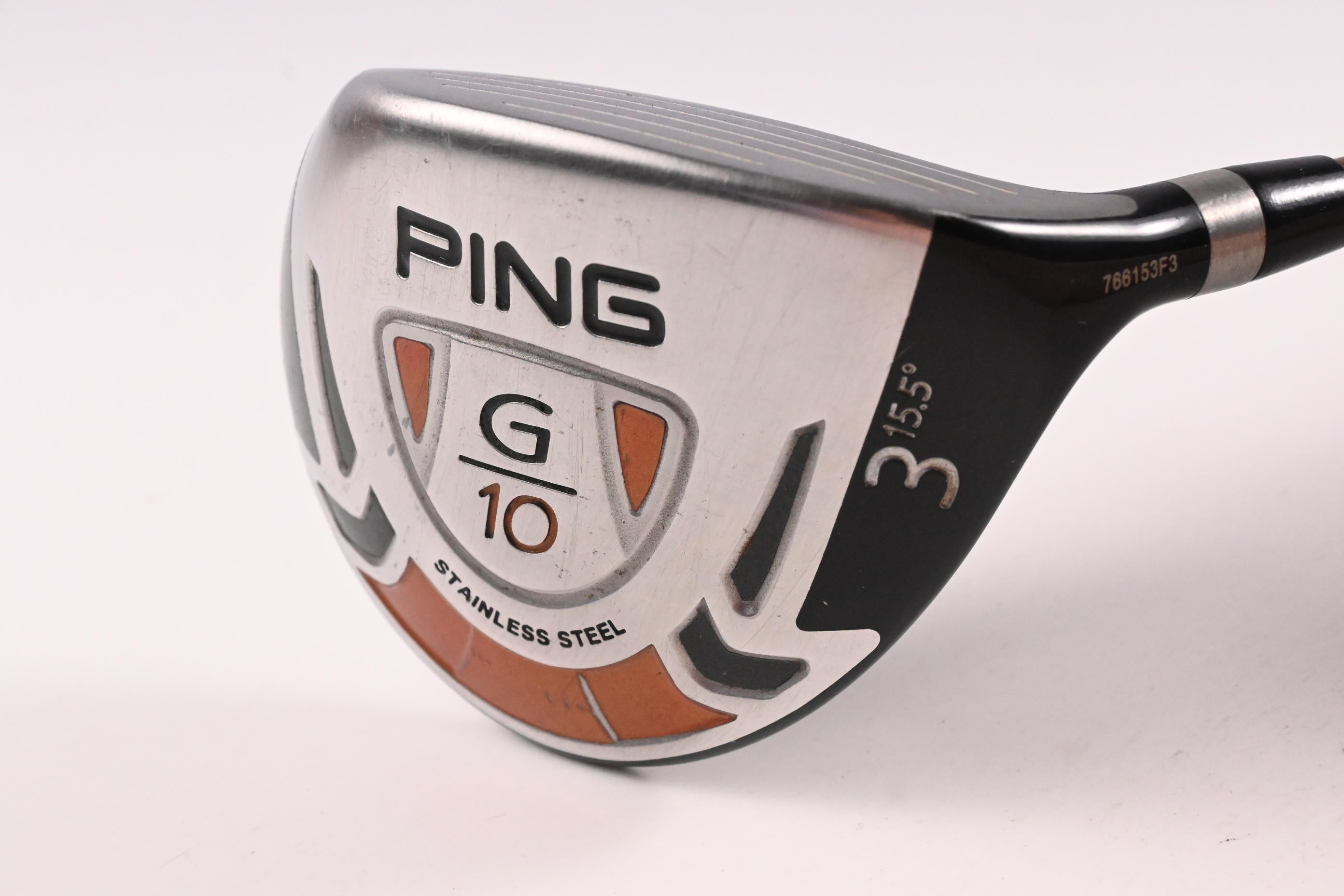 Ping G10 #3 Wood / 15.5 Degree / Stiff Flex Ping TFC 129 F Shaft