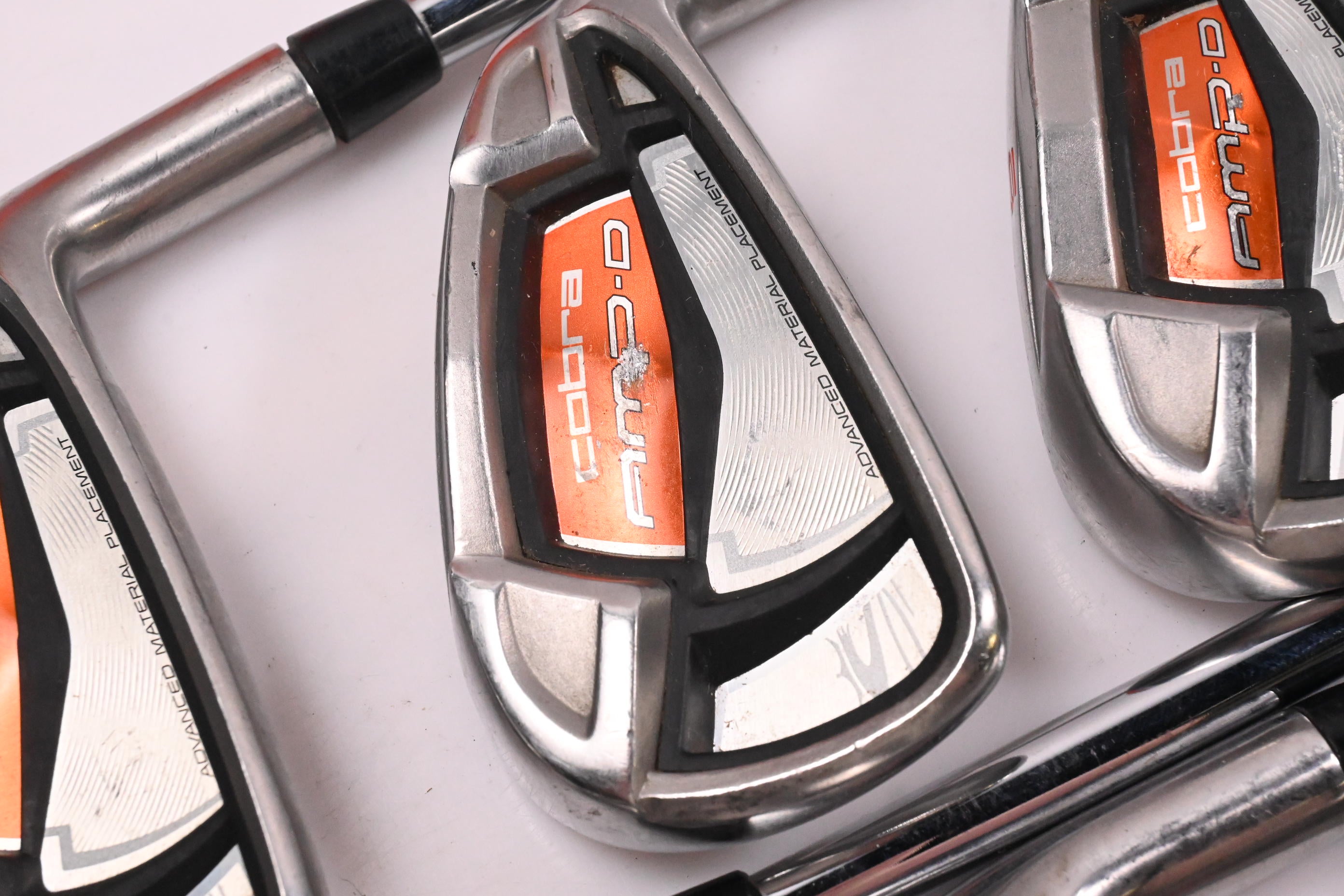 Cobra AMP-D Irons / 4-9i / Regular Flex Cobra Shafts