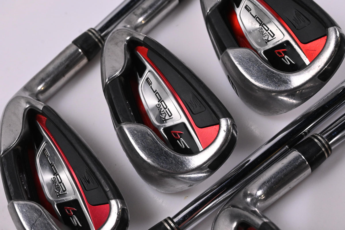 King Cobra S9 Irons / 5-PW+SW / Regular Flex Steel Shafts / No #7 Iron