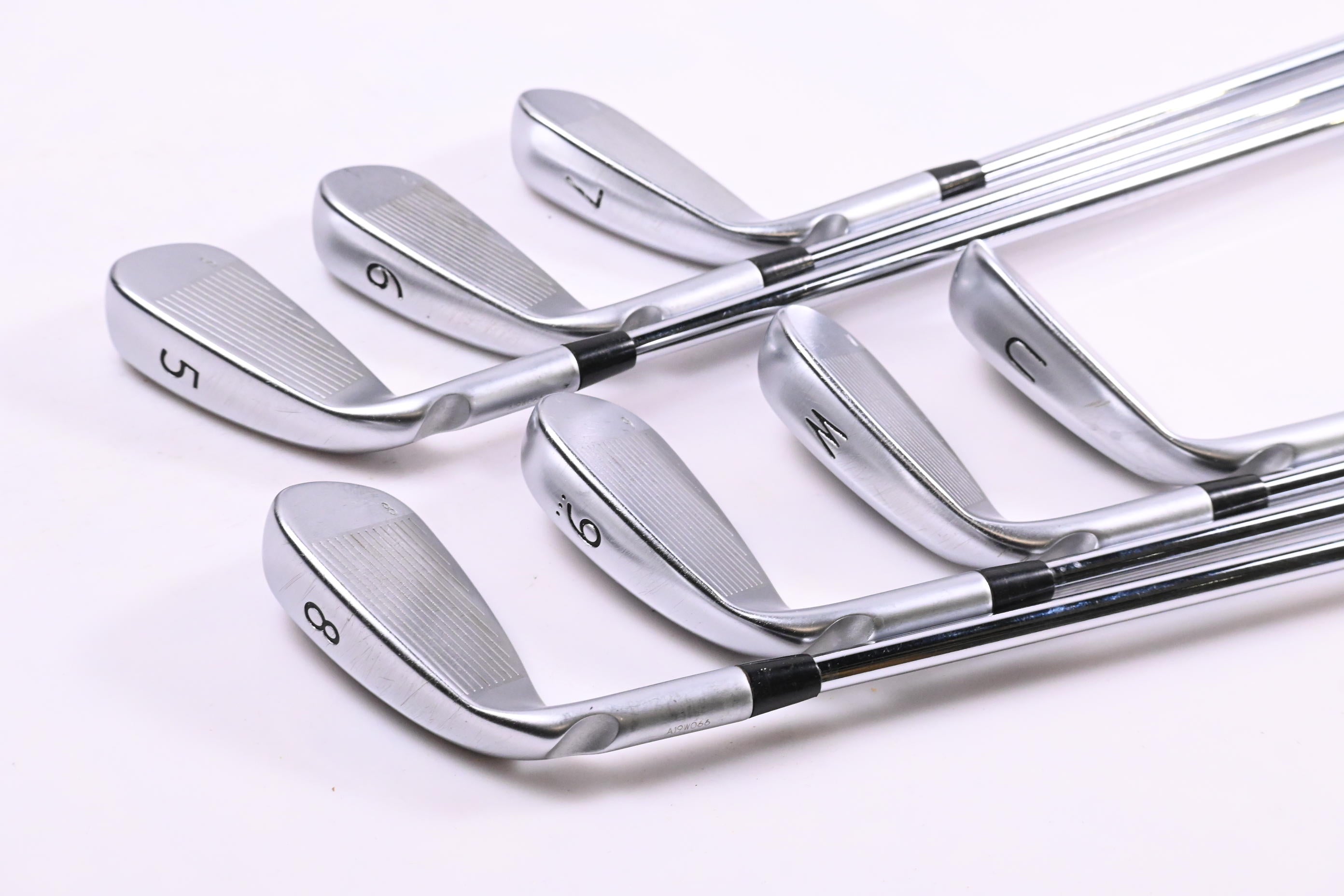 Ping G400 Irons / 5-PW+UW / Blue Dot / Regular Flex Ping AWT 2.0 Shafts
