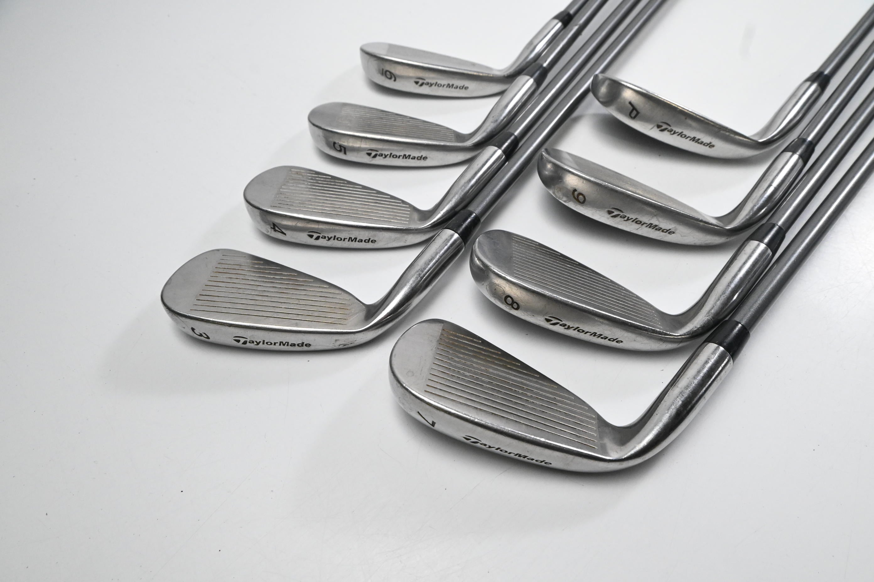 Taylormade 200 Steel Irons / 3-PW / Regular Flex Taylormade Lite 80 Shafts