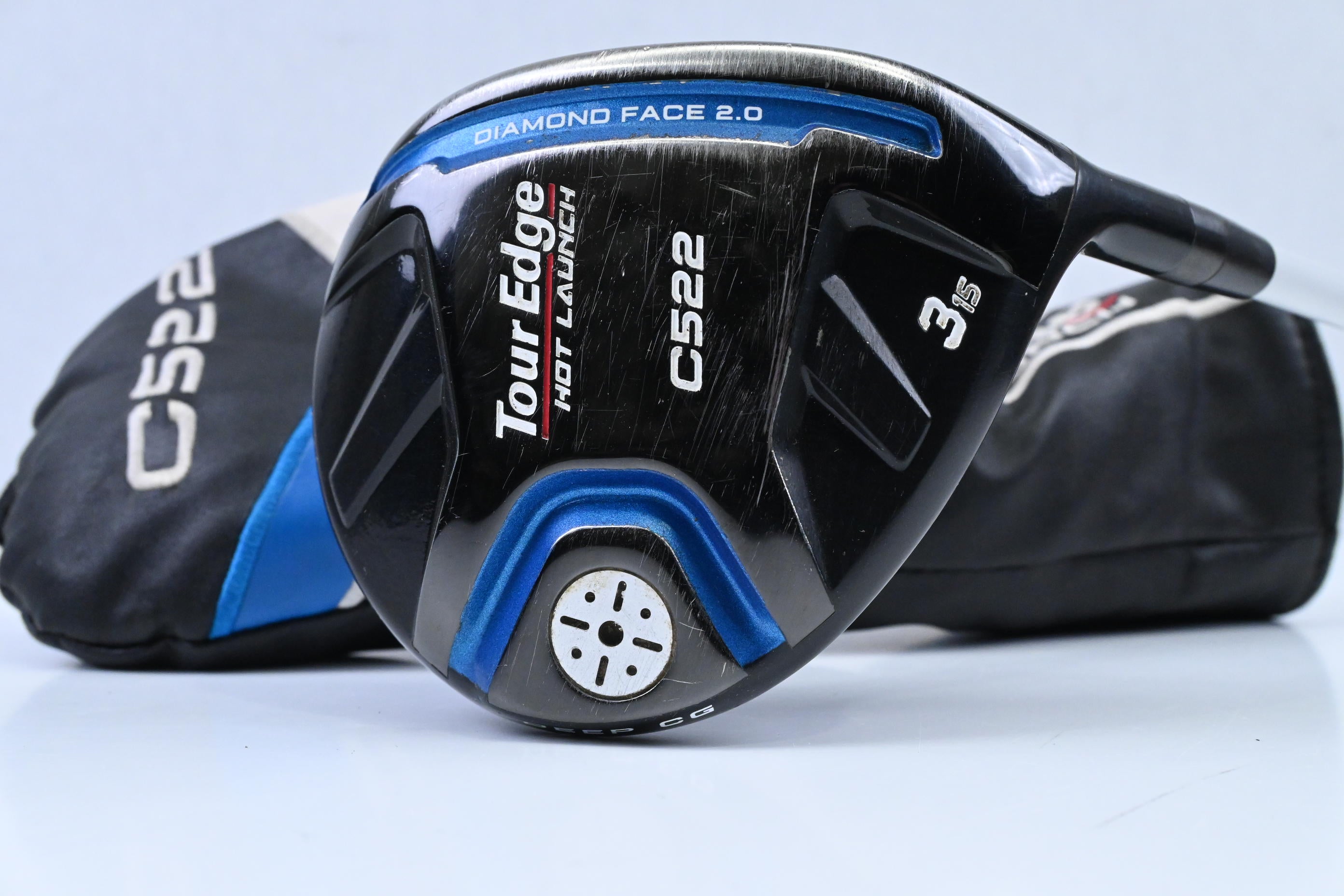 Tour Edge C522 #3 Wood / 15 Degree / Stiff Flex Fubuki HL 55 Shaft