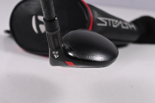 Taylormade Stealth #4 Hybrid / 22 Degree / Stiff Flex HZRDUS Smoke RDX Red 80