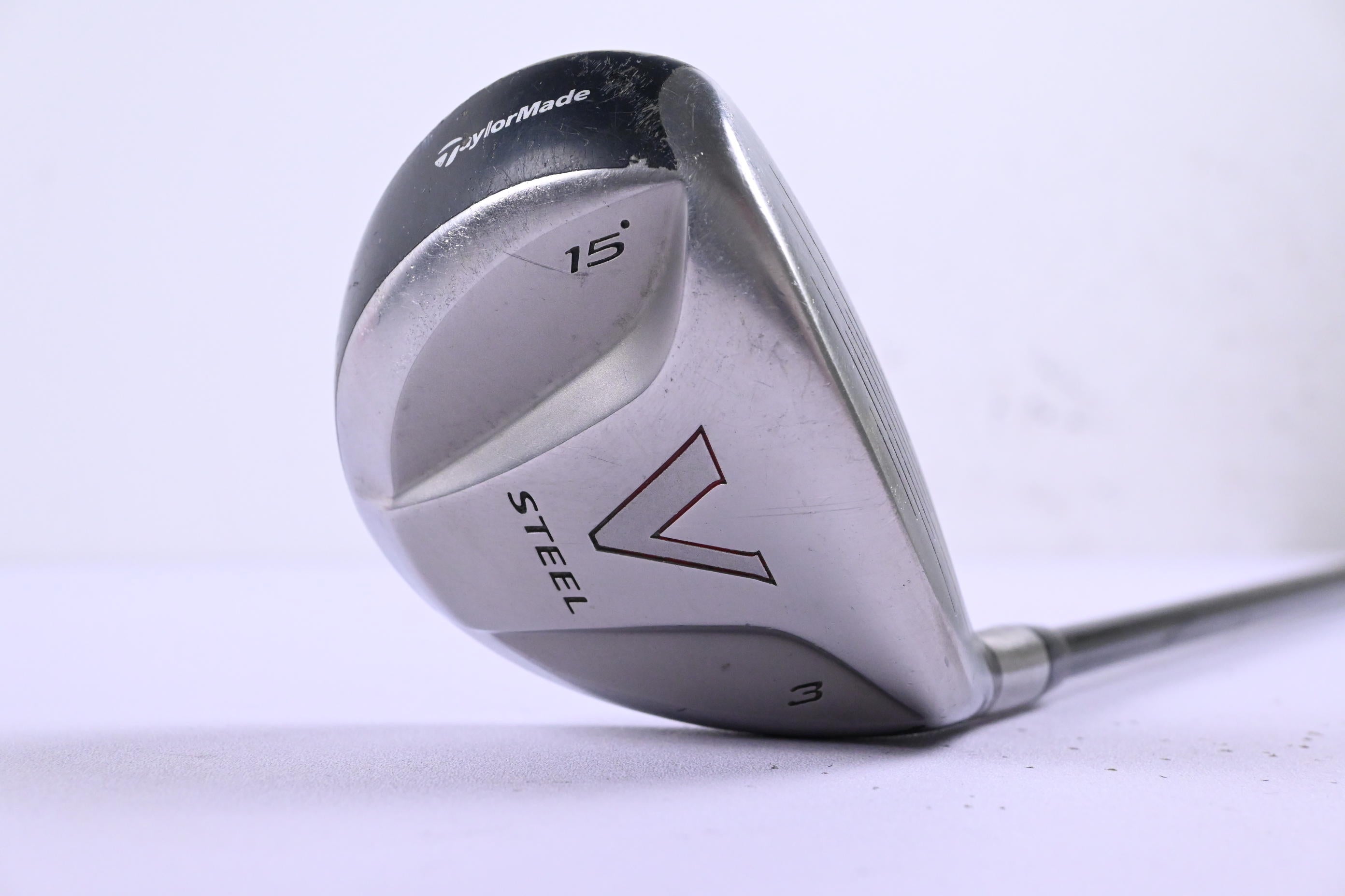 Taylormade V-Steel #3 Wood / 15 Degree / Stiff Flex Taylormade M.A.S² Shaft
