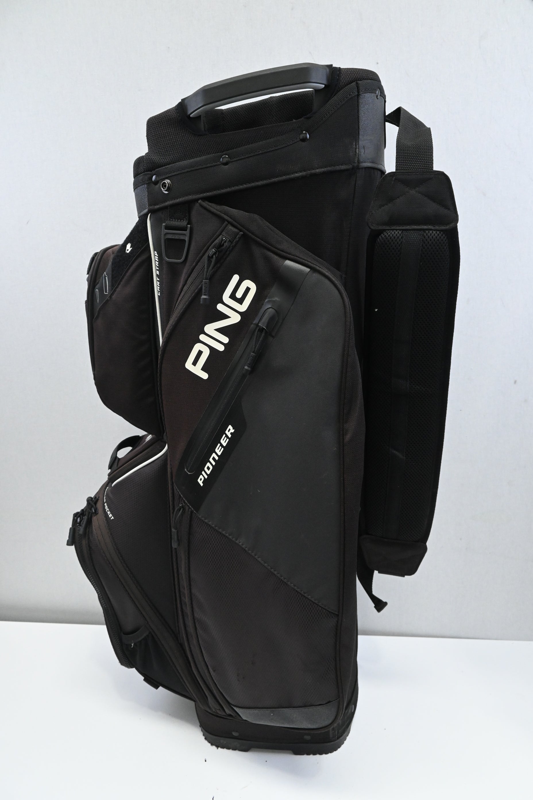 Ping Pioneer Cart Bag / 15-Way / Black, Brown