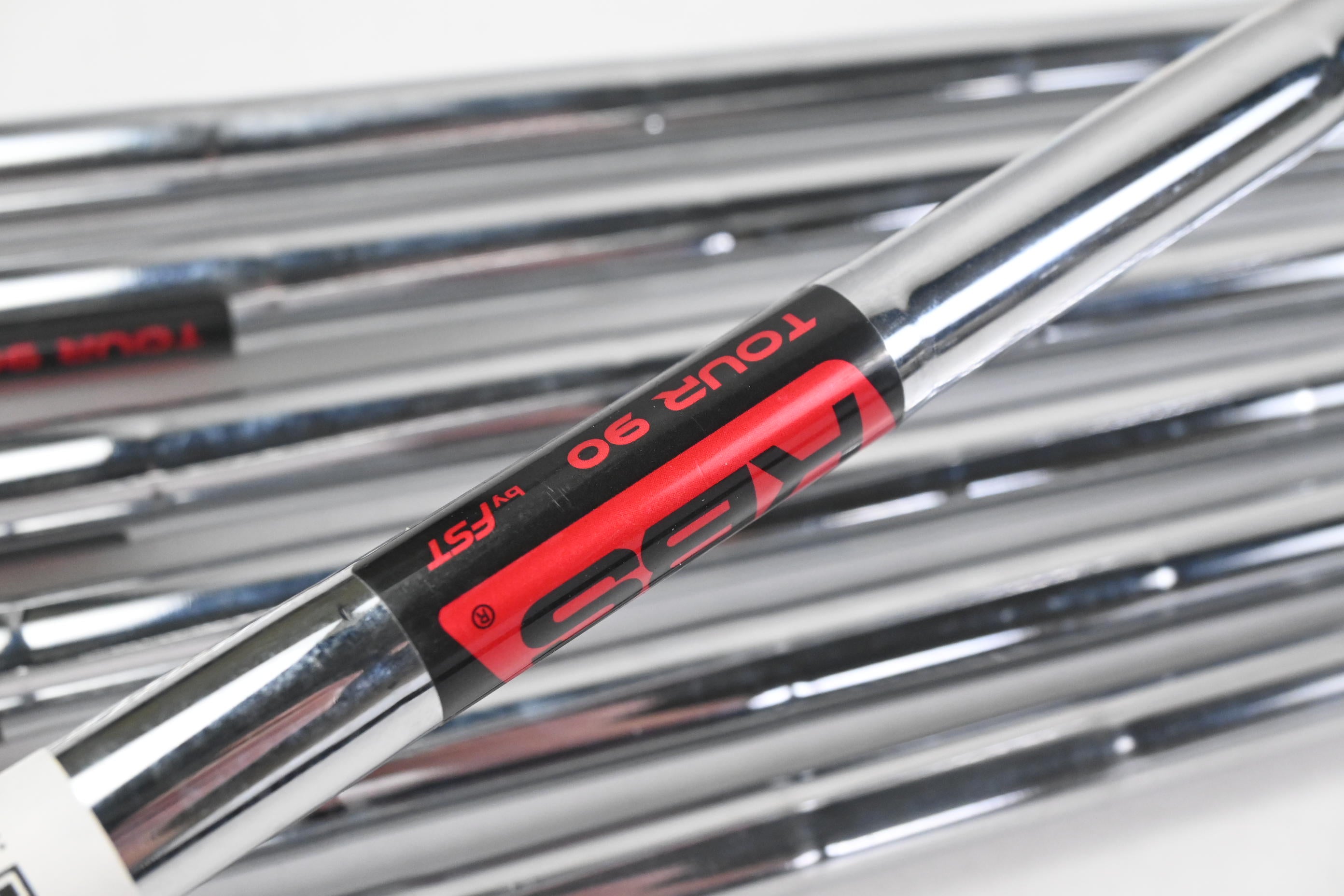KBS Tour 90 Iron Shafts / Regular Flex / Set of 7 / .370" Tips