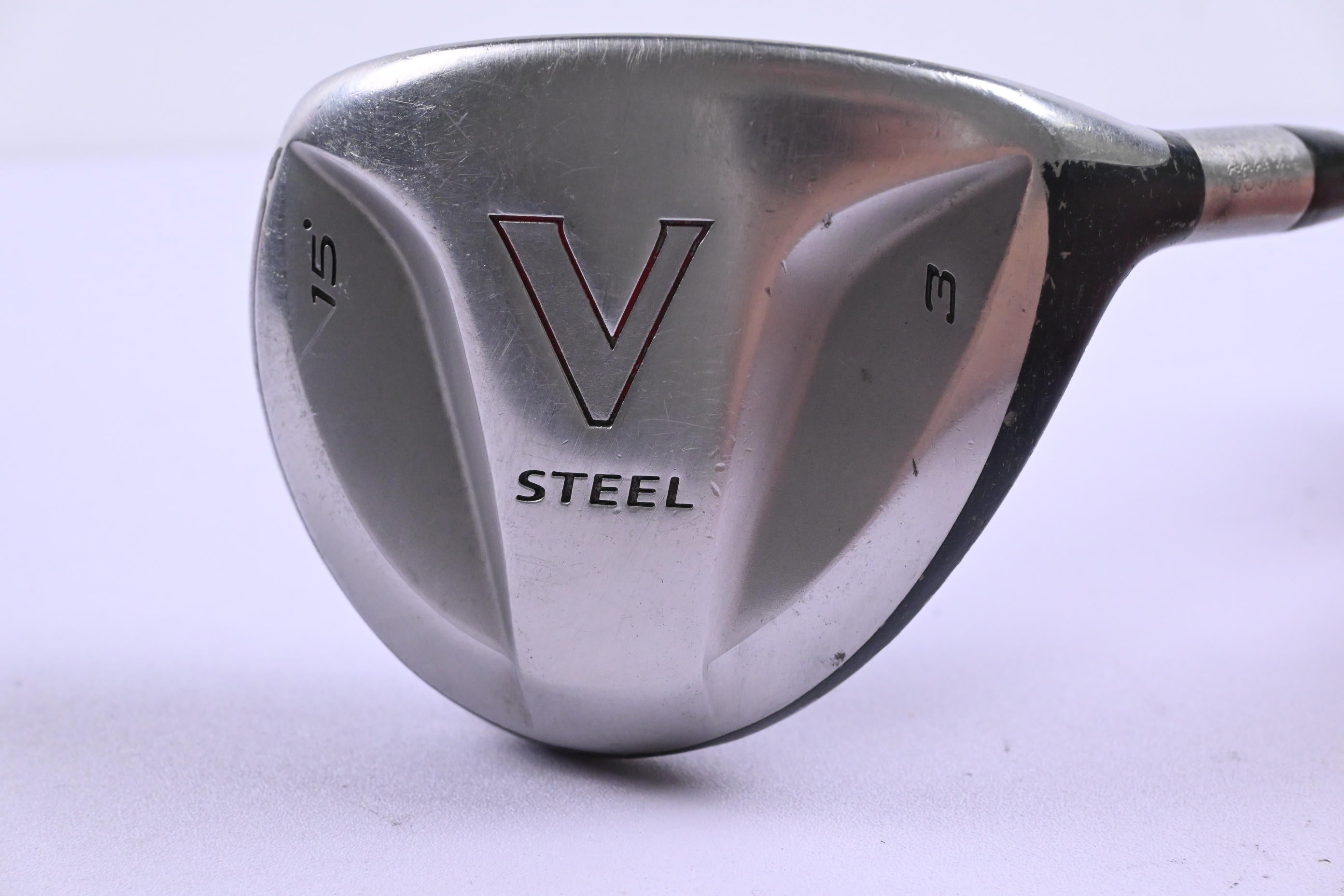 Taylormade V-Steel #3 Wood / 15 Degree / Stiff Flex Taylormade M.A.S² Shaft