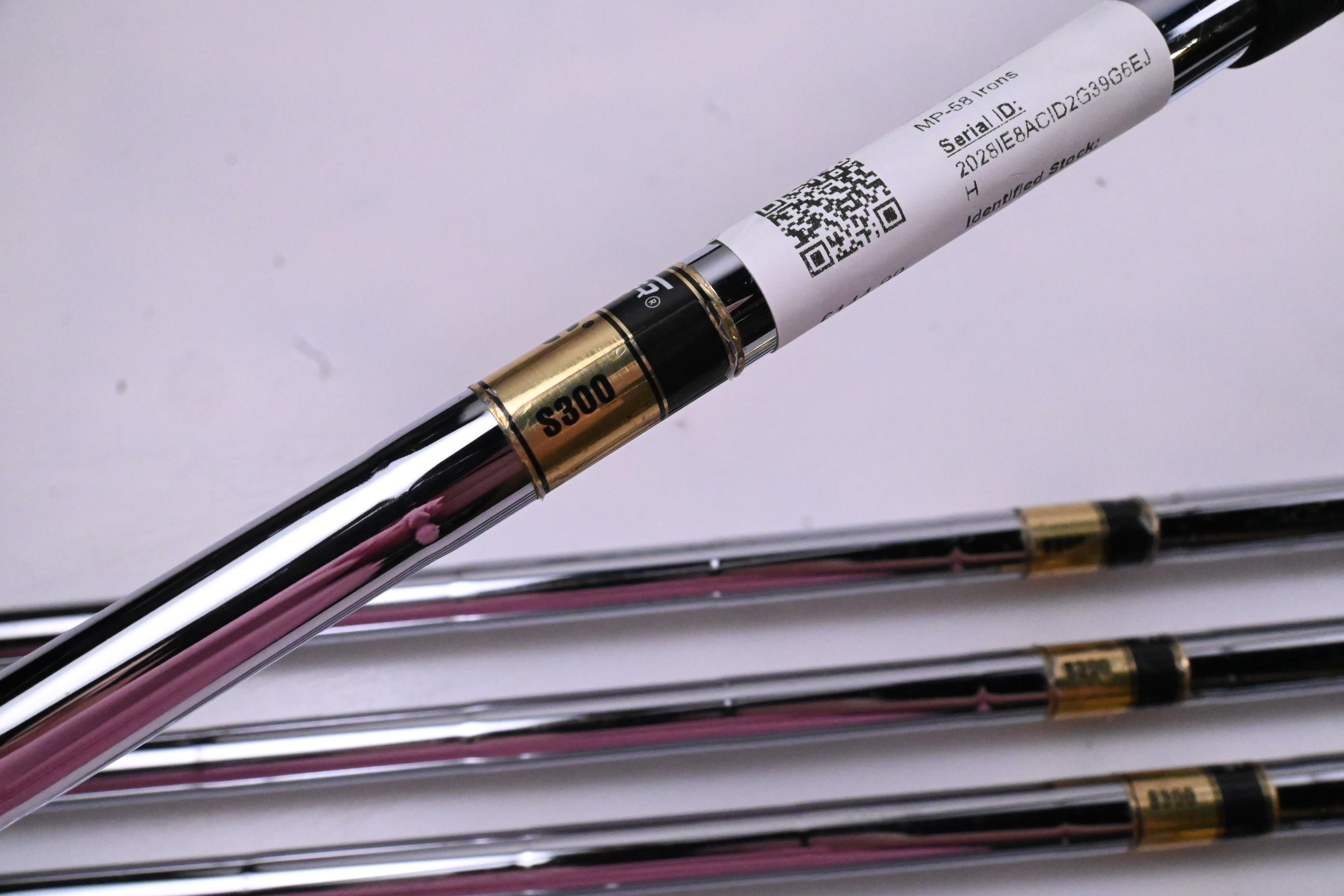 Mizuno MP-58 Irons / 5-PW / Stiff Flex Dynamic Gold S300 Shafts