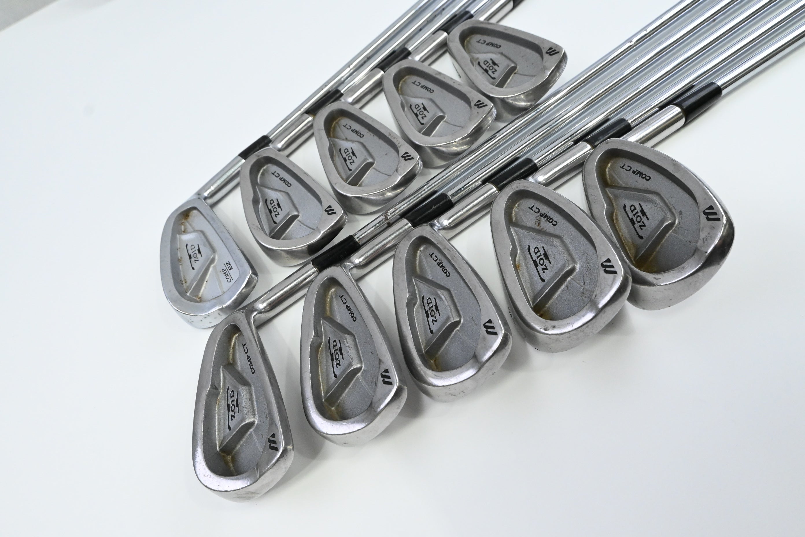 Mizuno Comp EZ/CT Combo Irons / 2-PW+SW / Regilar Flex Release Shafts