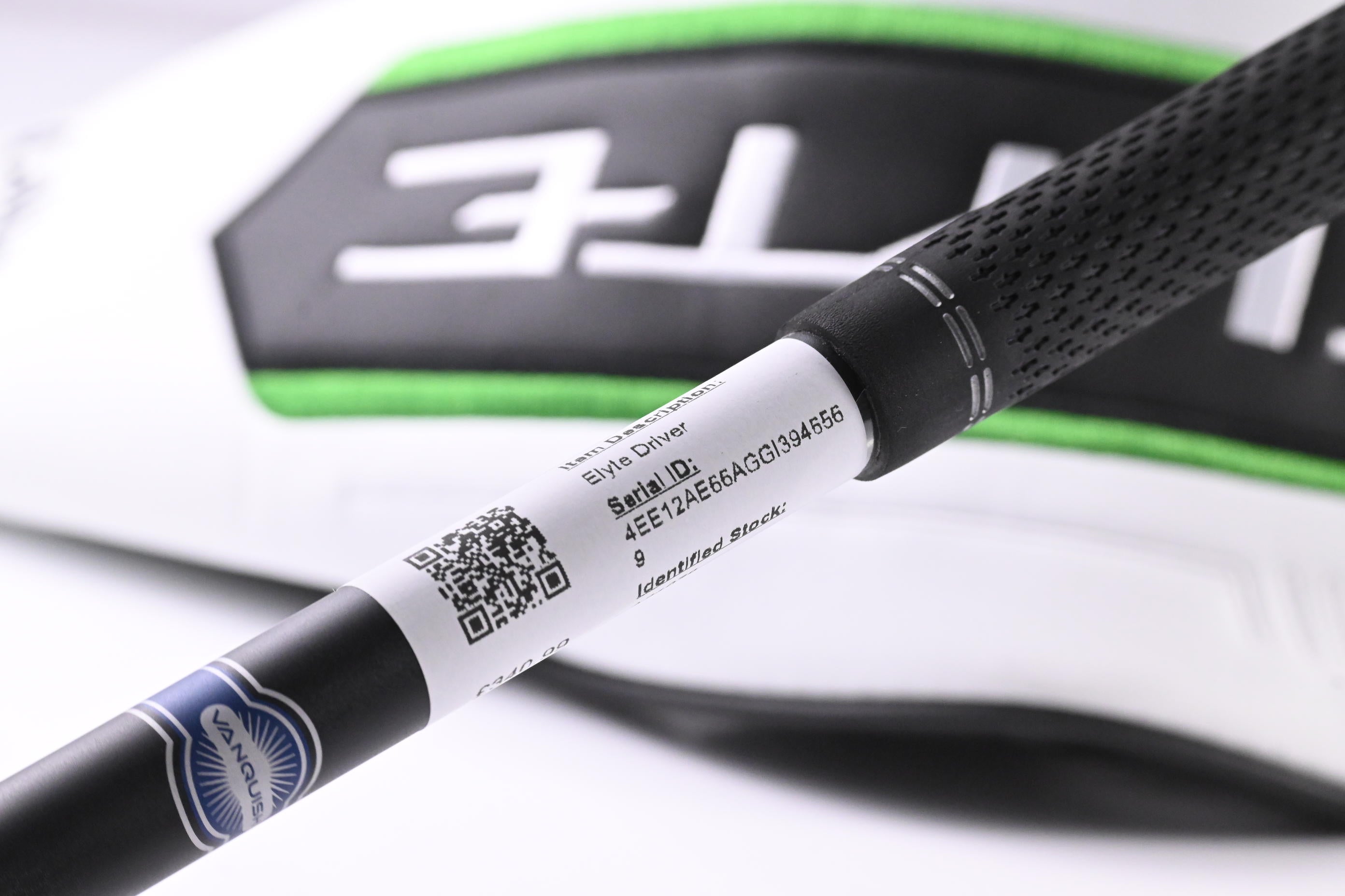 Callaway Elyte Driver / 12 Degree / Senior Flex Vanquish 4 Shaft