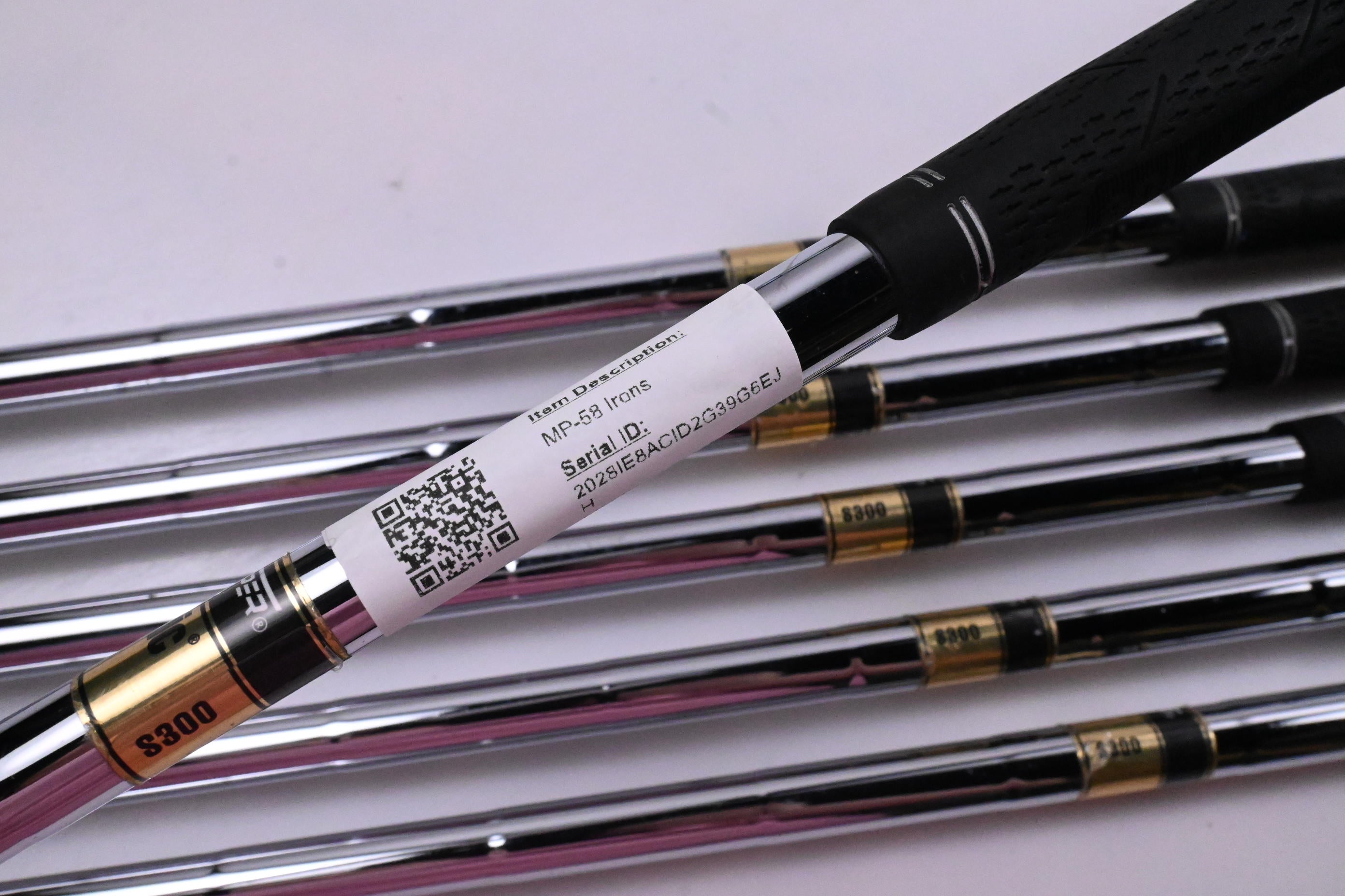 Mizuno MP-58 Irons / 5-PW / Stiff Flex Dynamic Gold S300 Shafts
