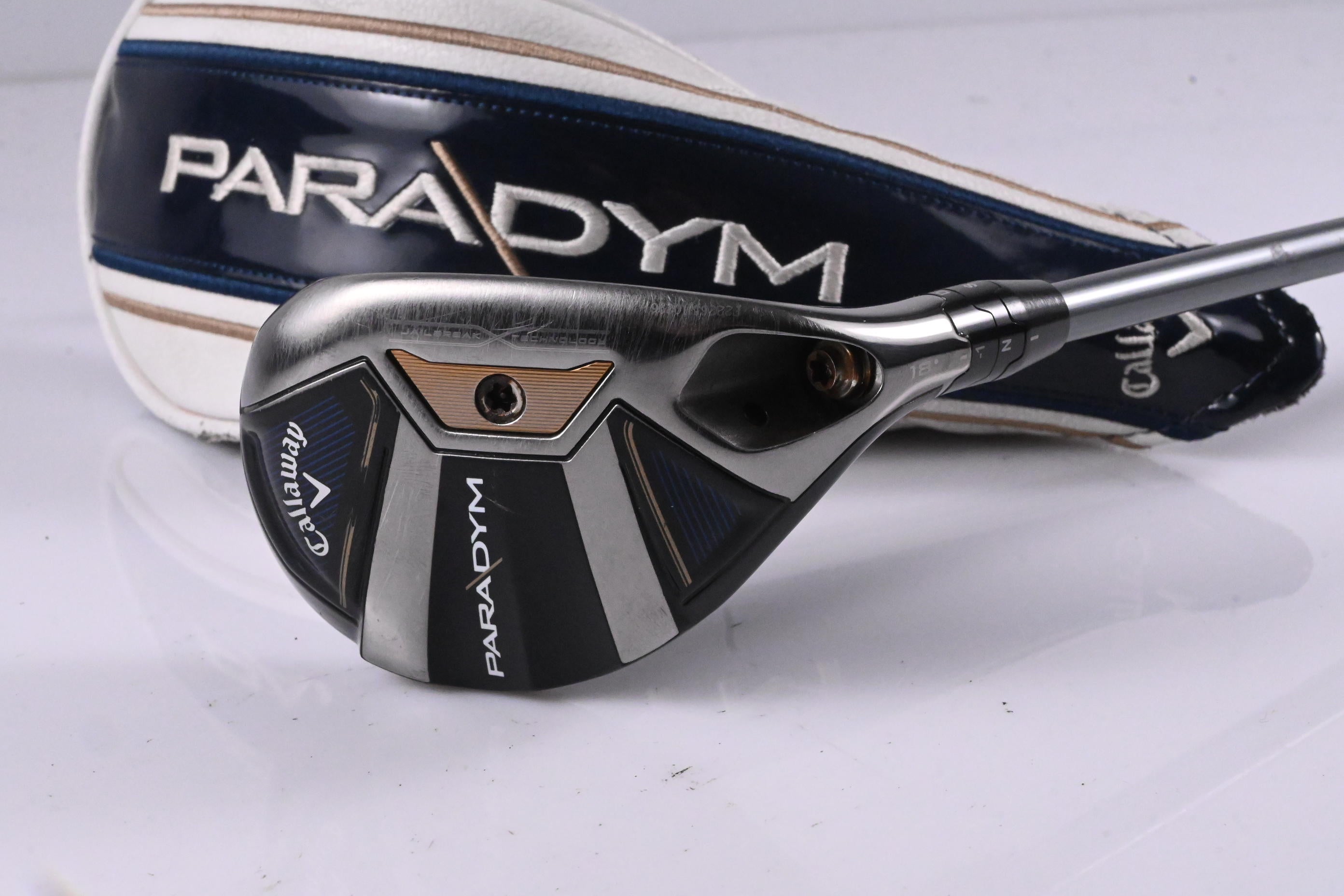 Callaway Paradym #3 Hybrid / 18 Degree / Stiff Flex HZRDUS Silver 75 Shaft