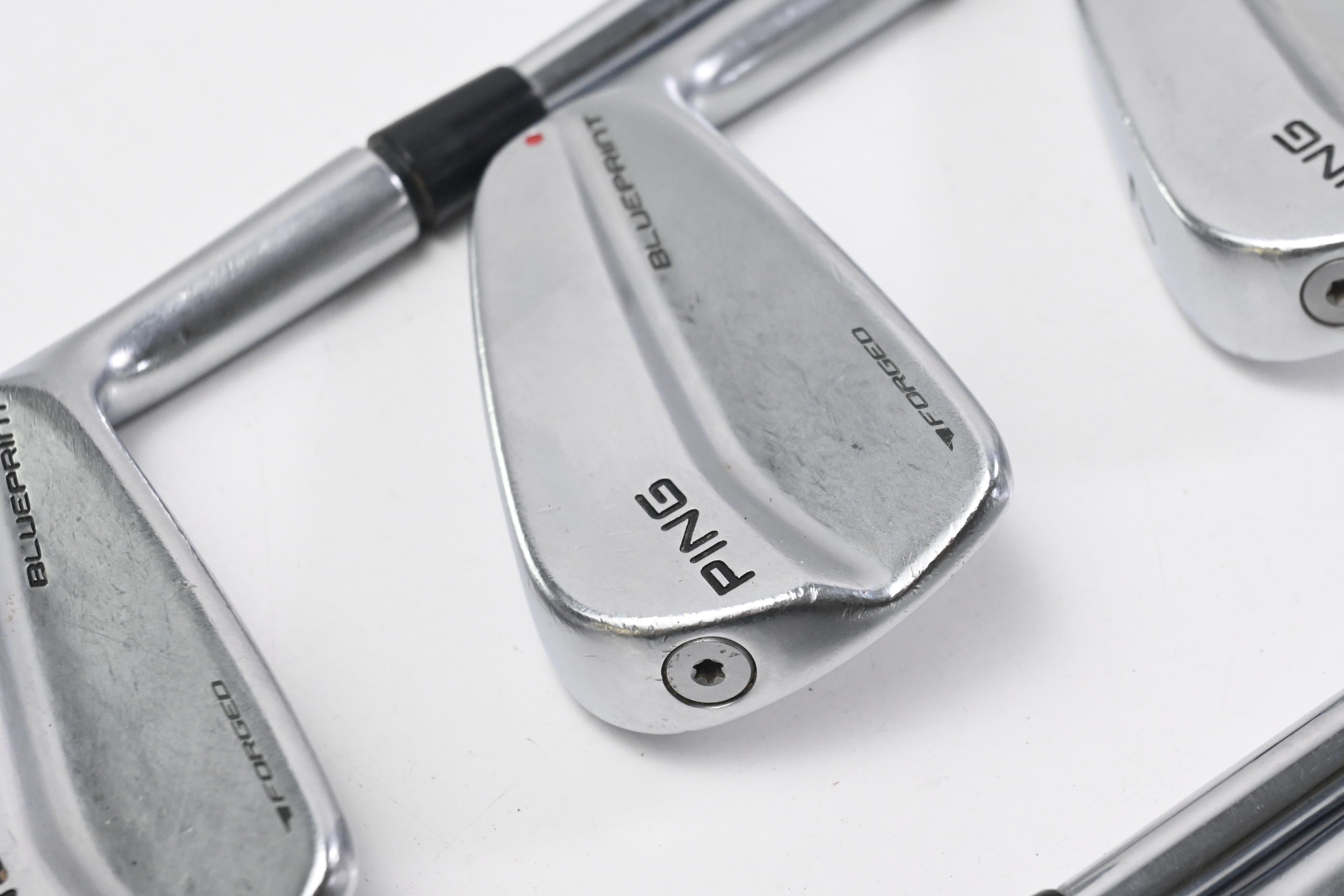 Ping Blueprint Irons / 5-PW / Red Dot / Regular Flex Ping AWT 2.0 Shafts