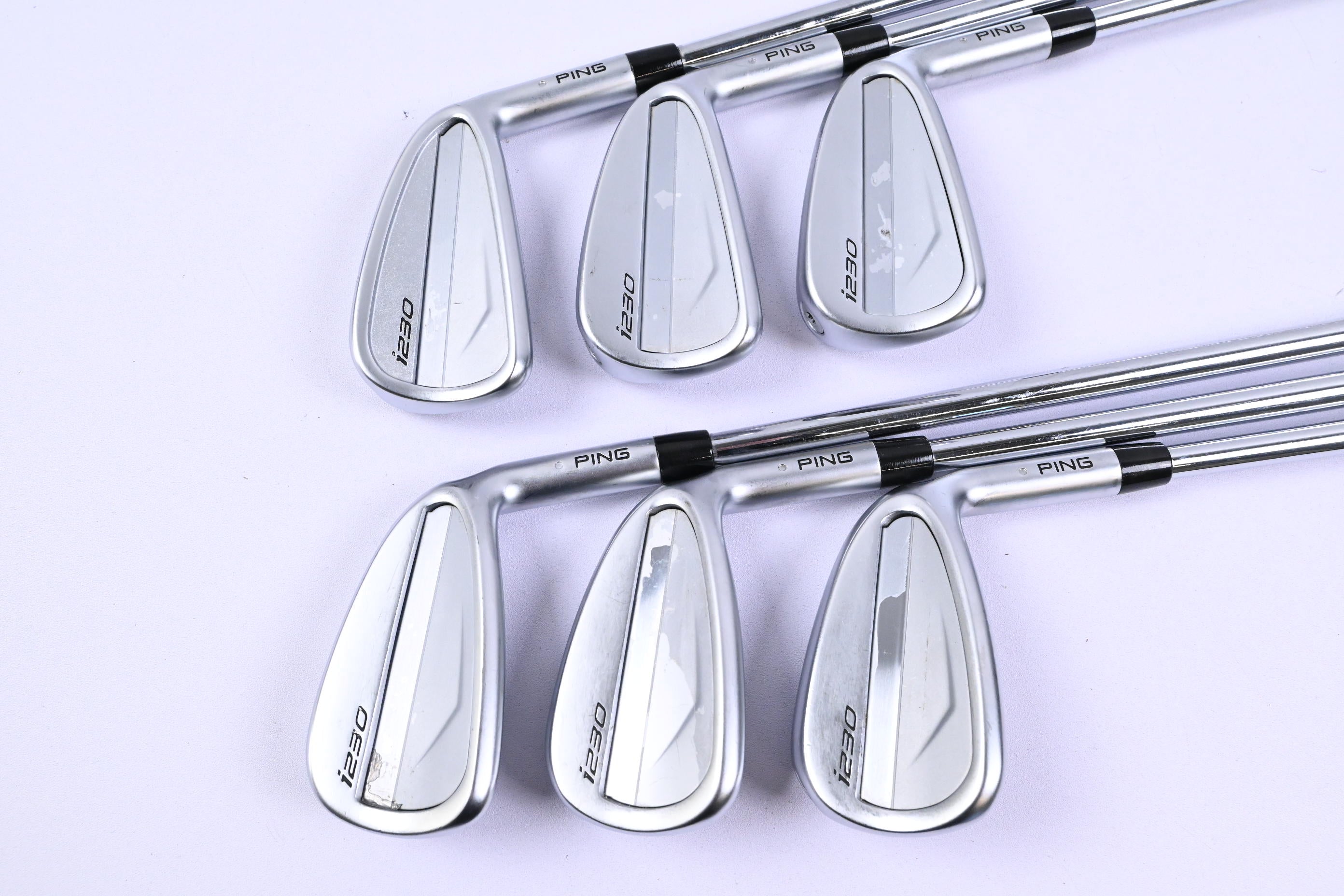 Ping i230 Irons / 5-PW / Silver Dot / Stiff Flex N.S.PRO Modus 3 120 Shafts