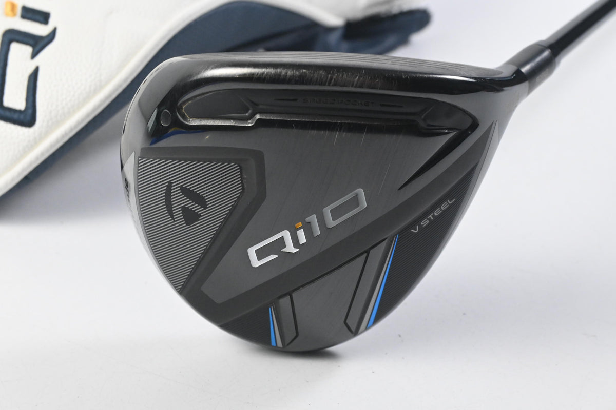 Taylormade Qi10 #3 Wood / 15 Degree / Stiff Flex Fujikura Ventus TR Blue 6 Shaft