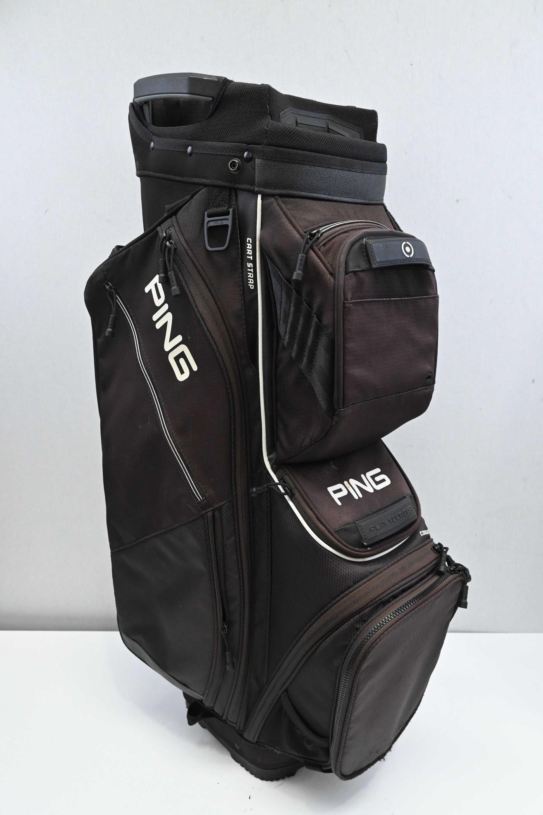 Ping Pioneer Cart Bag / 15-Way / Black, Brown