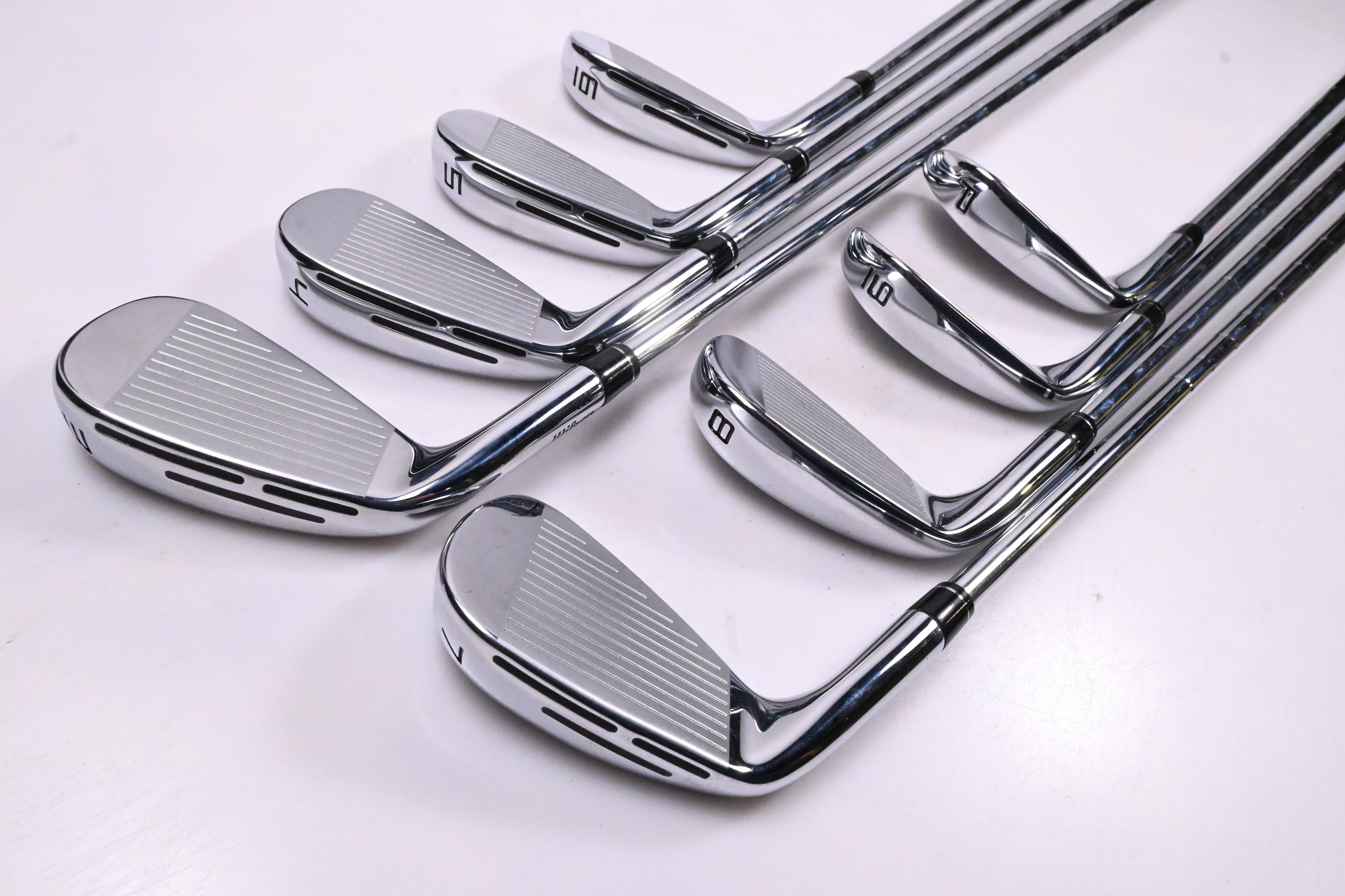Wilson Dynapwr Forged 2023 Irons / 3-PW / Stiff Flex KBS Tour Lite Shafts