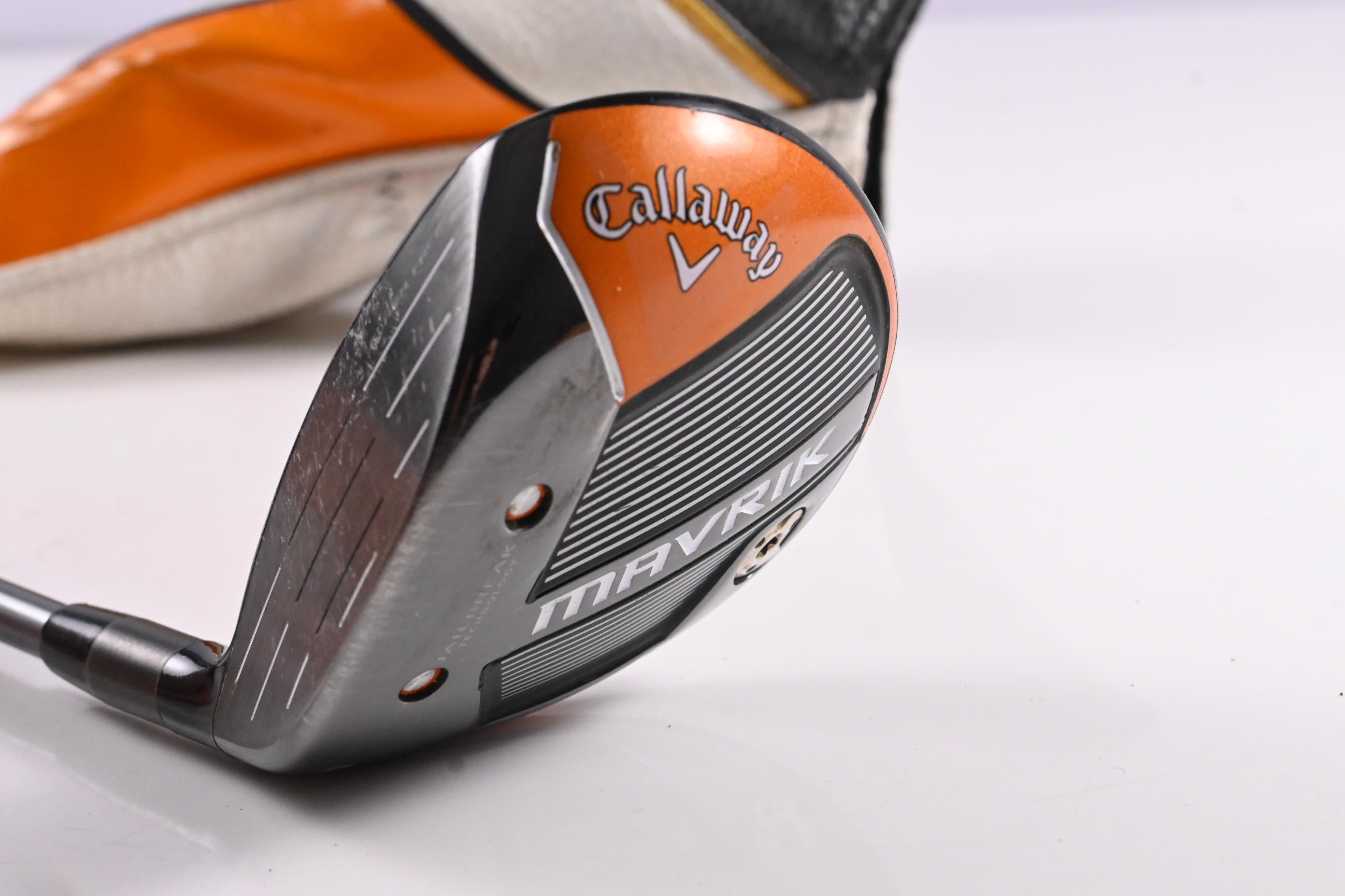 Left Hand Callaway Mavrik #5 Wood / 18 Degree / Regular Flex HZRDUS Silver 65