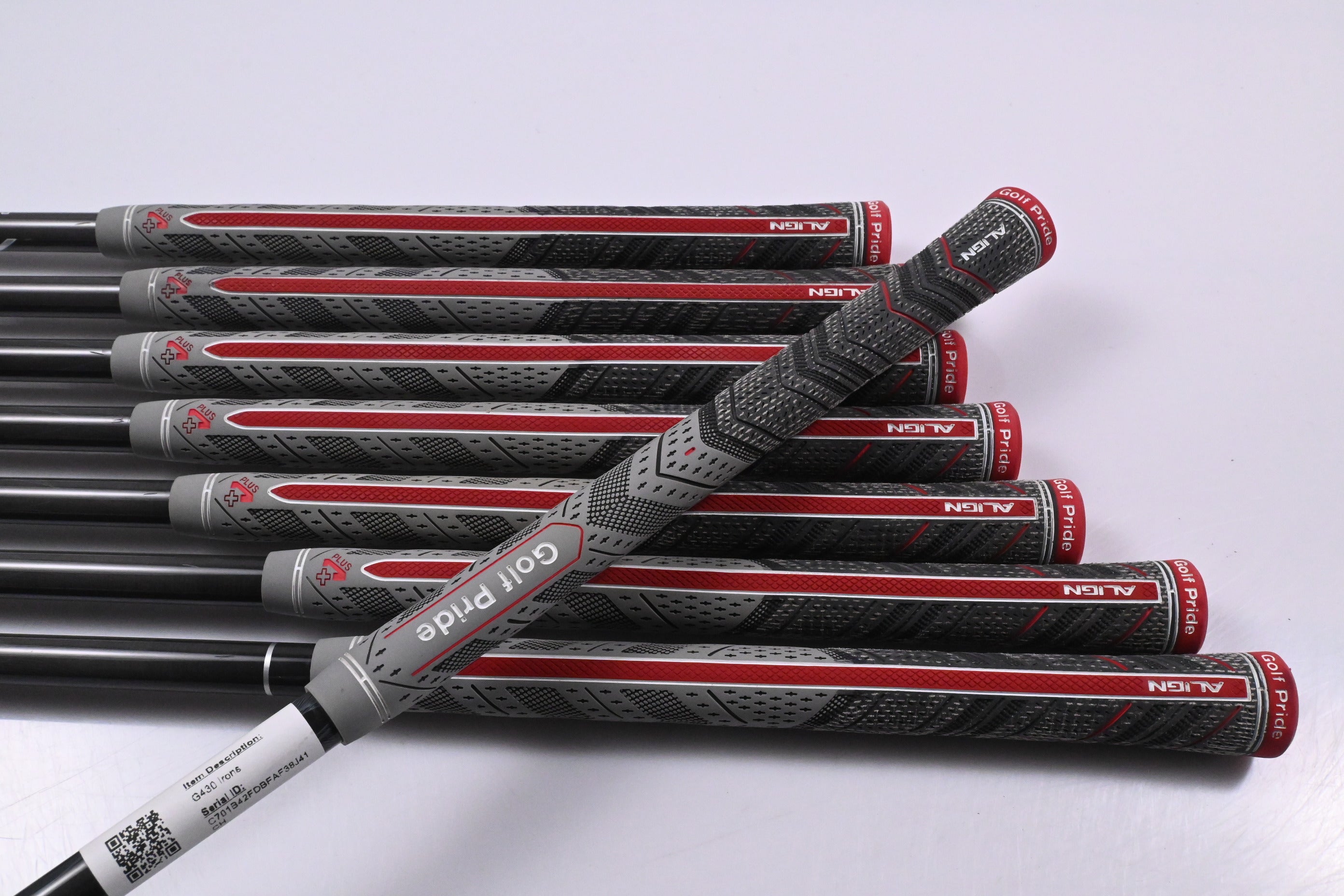 Ping G430 Irons / 4-PW+54 / Black Dot / Senior Flex Ping Alta Quick 45 Shafts