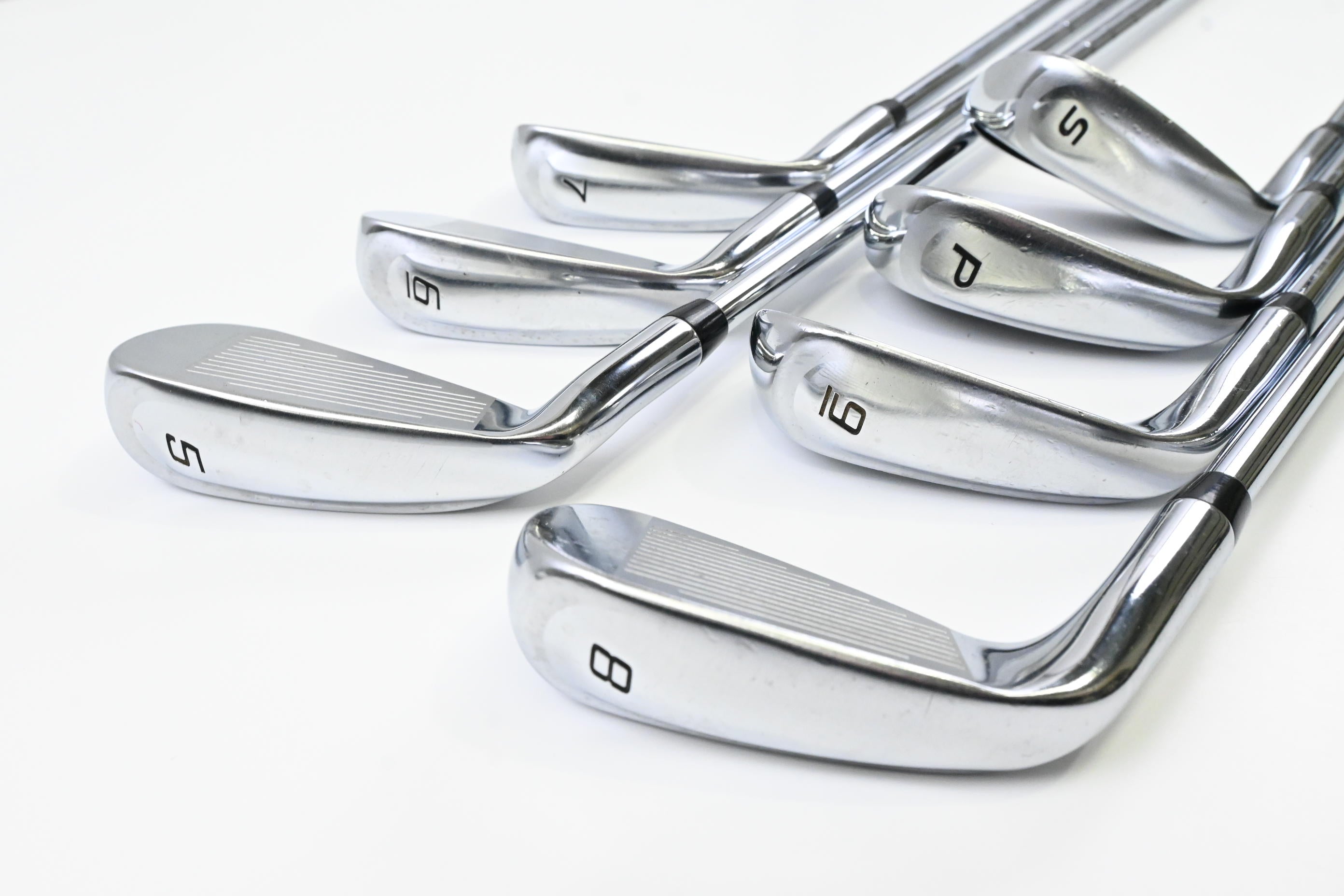 Cobra King F9 Irons / 5-PW+SW / Regular Flex KBS Tour 90 Shaft