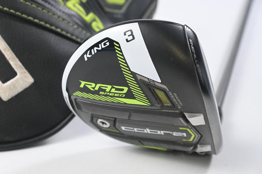 Cobra King Radspeed #3 Wood / 14.5 Degree / Senior Flex Evenflow Riptide CB 40