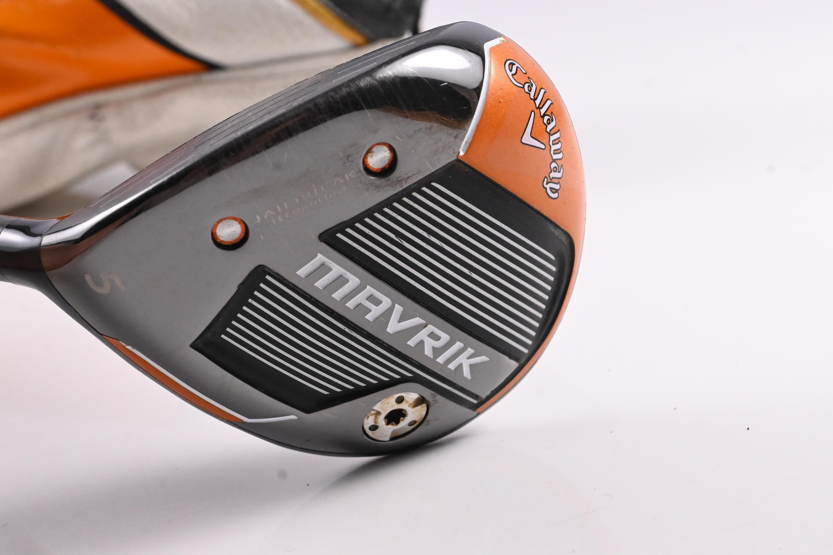 Left Hand Callaway Mavrik #5 Wood / 18 Degree / Regular Flex HZRDUS Silver 65