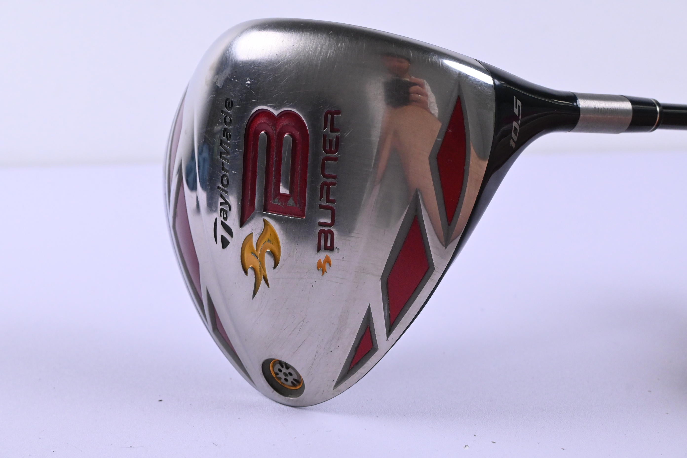 Taylormade Burner 2008 Driver / 10.5 Degree / Stiff Flex Taylormade REAX 49
