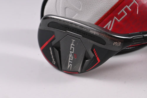 Taylormade Stealth 2 #3 Hybrid / 19 Degree / Stiff Flex Kai`li Red 85 Shaft