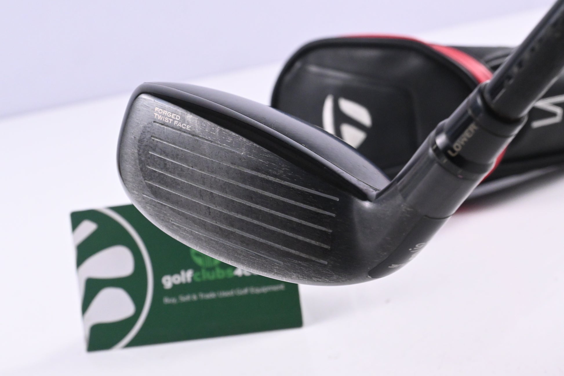 Taylormade Stealth Plus #3 Hybrid / 19.5 Degree / Stiff Flex Hzrdus Smoke Red 80