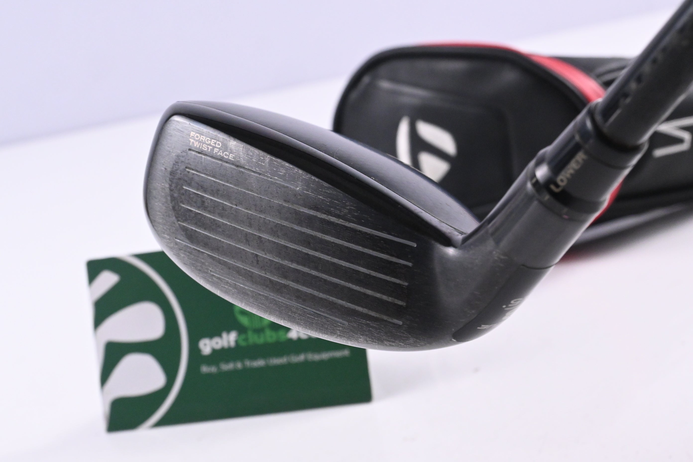 Taylormade Stealth Plus #3 Hybrid / 19.5 Degree / Stiff Flex Hzrdus Smoke Red 80