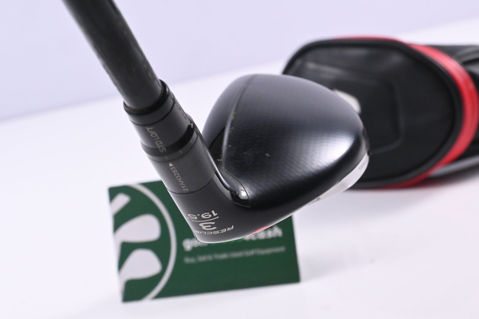 Taylormade Stealth Plus #3 Hybrid / 19.5 Degree / Stiff Flex Hzrdus Smoke Red 80