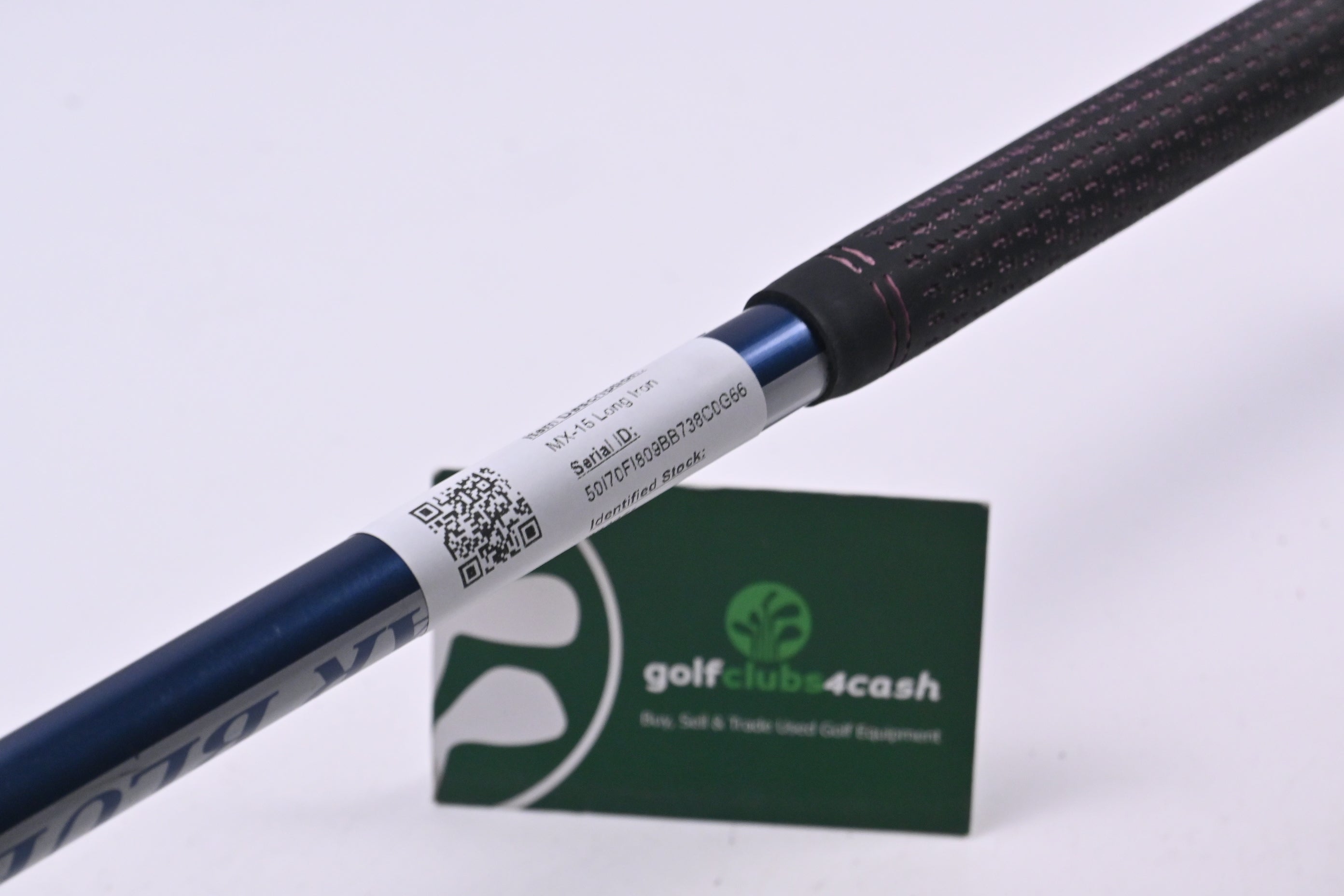 Ladies Mizuno MX-15 #4 Iron / 24 Degree / Ladies Flex Mizuno Exsar Blue Shaft