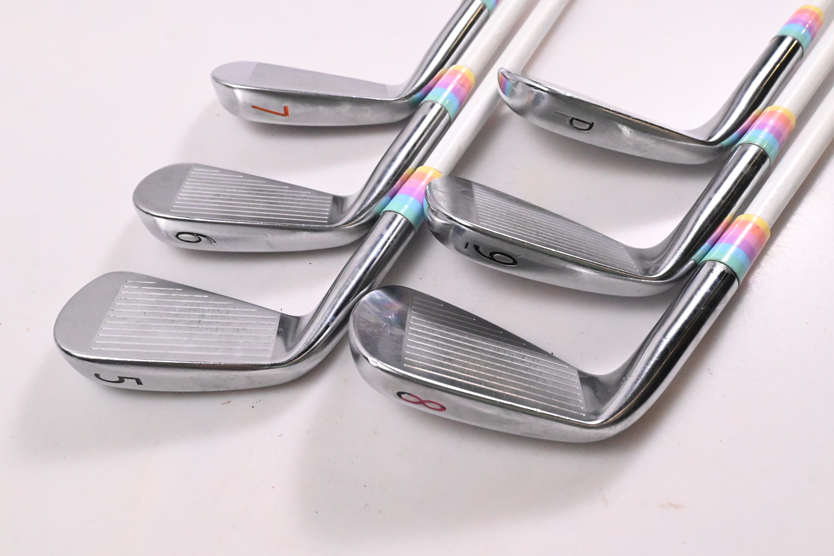 Titleist 718 MB Irons / 5-PW / Stiff Flex KBS Tour Custom Series Shafts