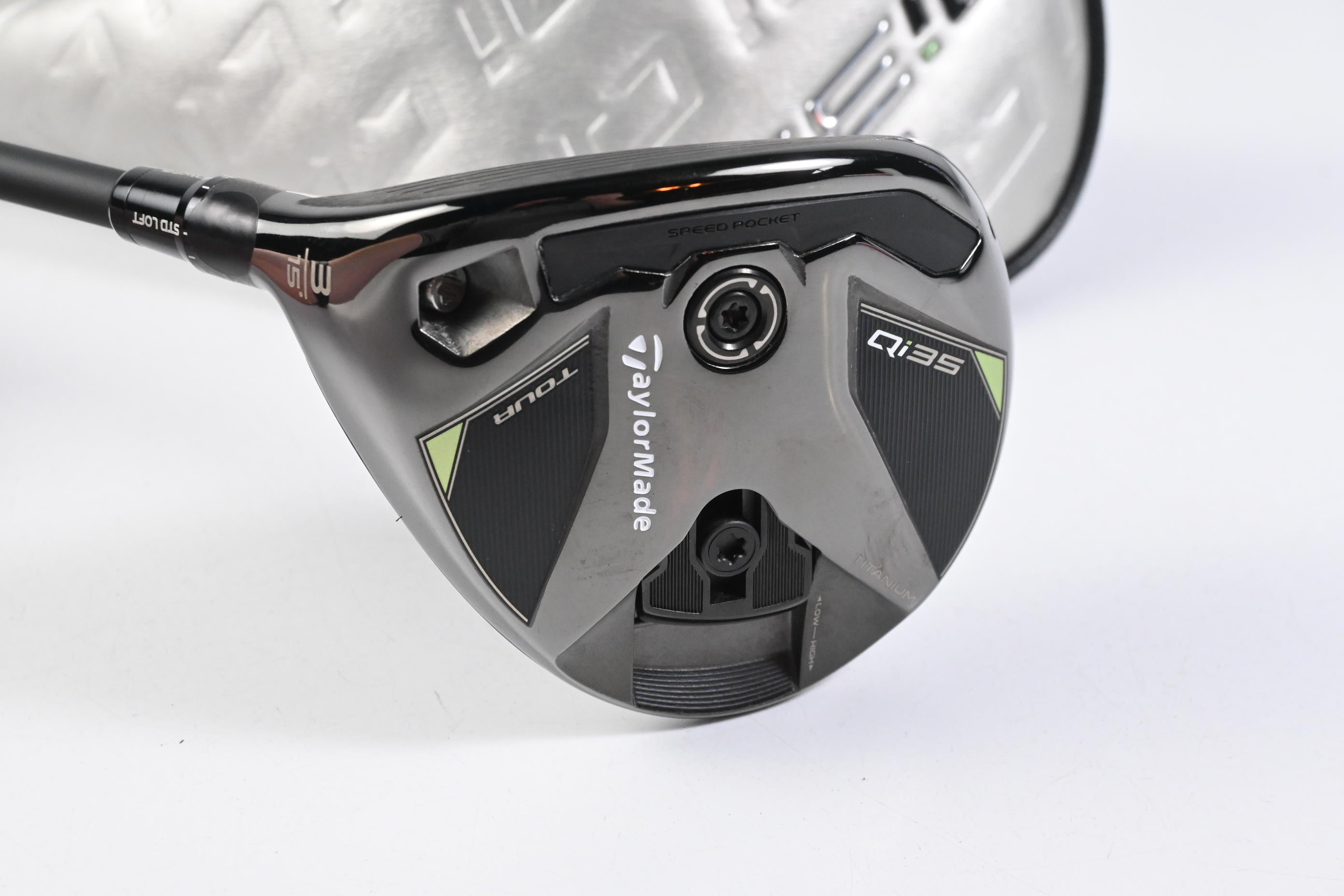 Left Hand Taylormade Qi35 Tour #3 Wood / 15 Degree / Stiff Flex Kai'li Shaft