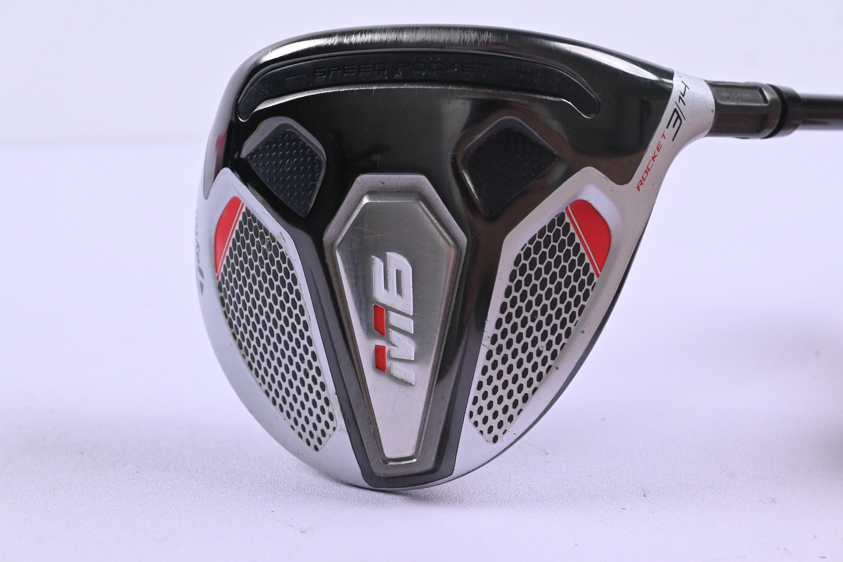 Taylormade M6 #3 Wood / 14 Degree / Stiff Flex Fujikura Atmos Orange 6 Shaft